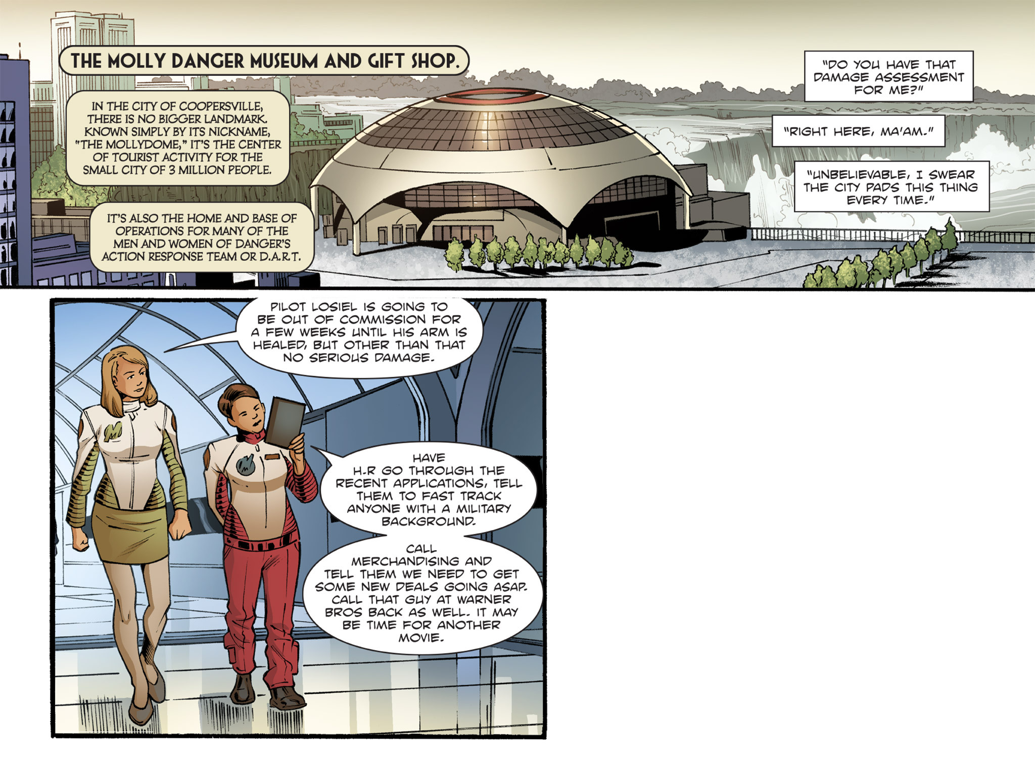 Read online Molly Danger: Digital comic -  Issue #2 - 29