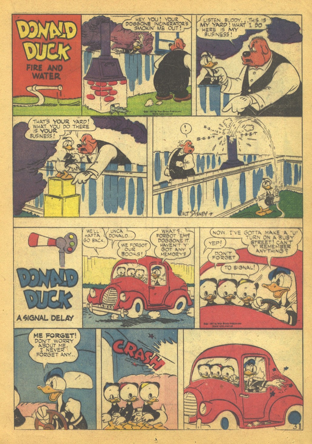 Read online Walt Disney's Comics and Stories comic -  Issue #37 - 33