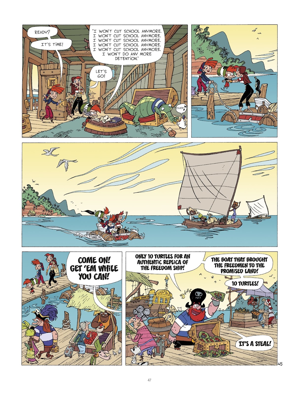 Read online Pirate Family comic -  Issue #1 - 47