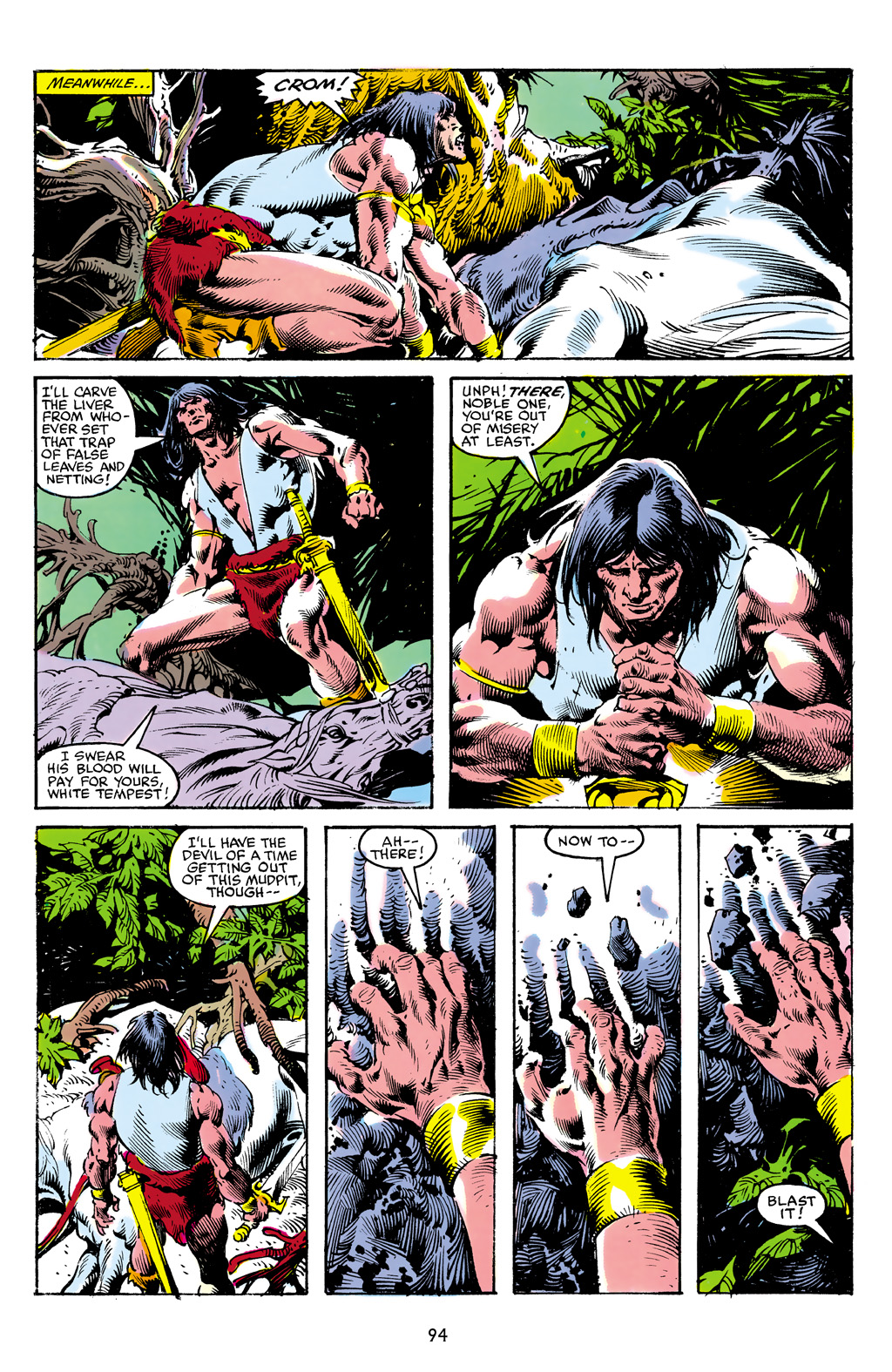 Read online The Chronicles of King Conan comic -  Issue # TPB 4 (Part 1) - 94