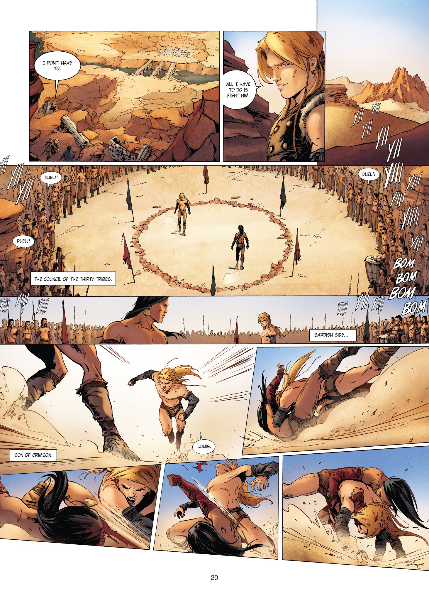 Read online Chronicles of the Dragon Knights comic -  Issue #17 - 20