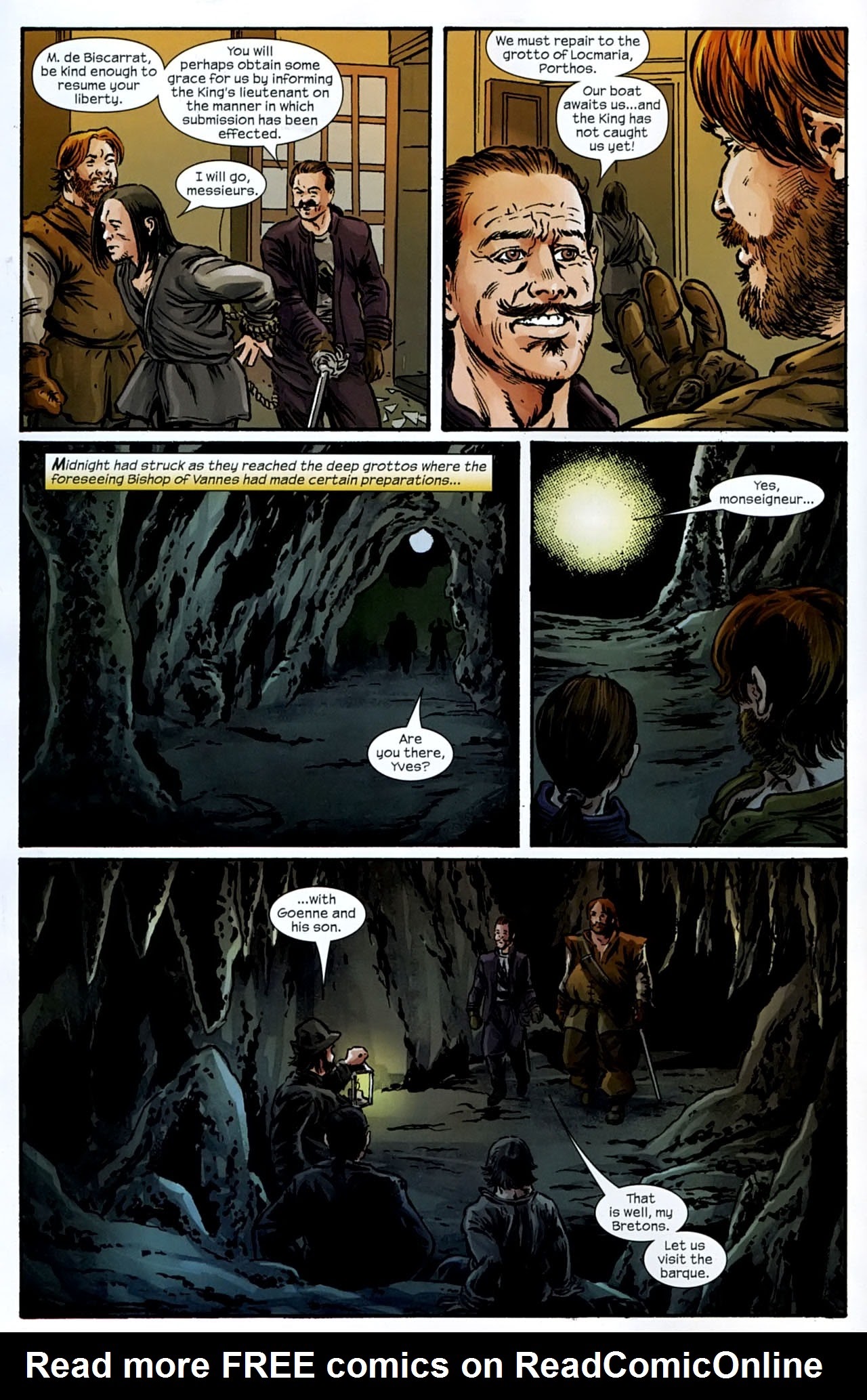 Read online The Man in the Iron Mask comic -  Issue #5 - 12