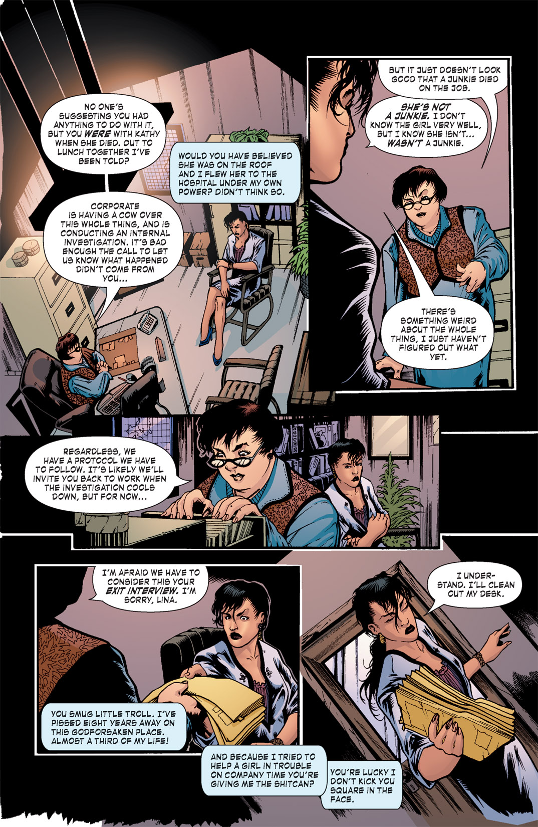 Read online Blacklight comic -  Issue #2 - 11