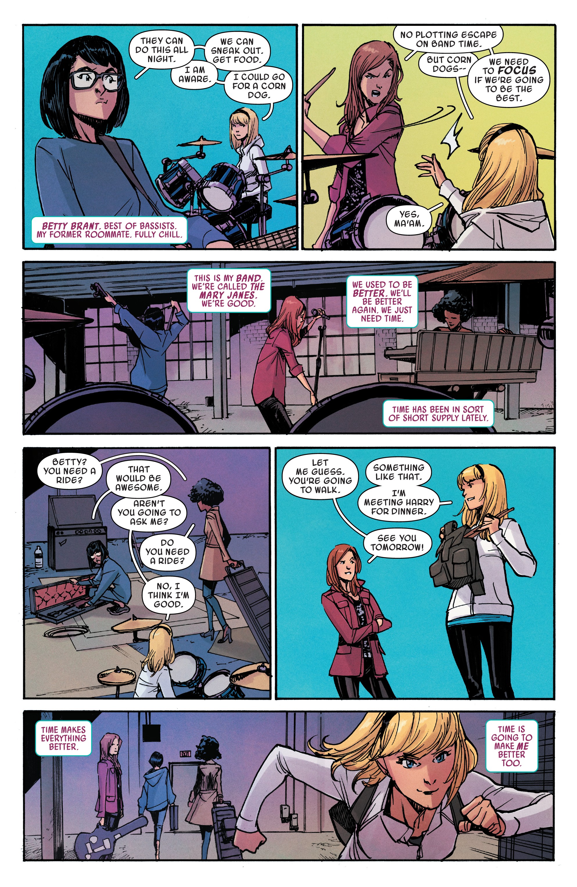 Read online Spider-Gwen: Ghost-Spider comic -  Issue #5 - 5
