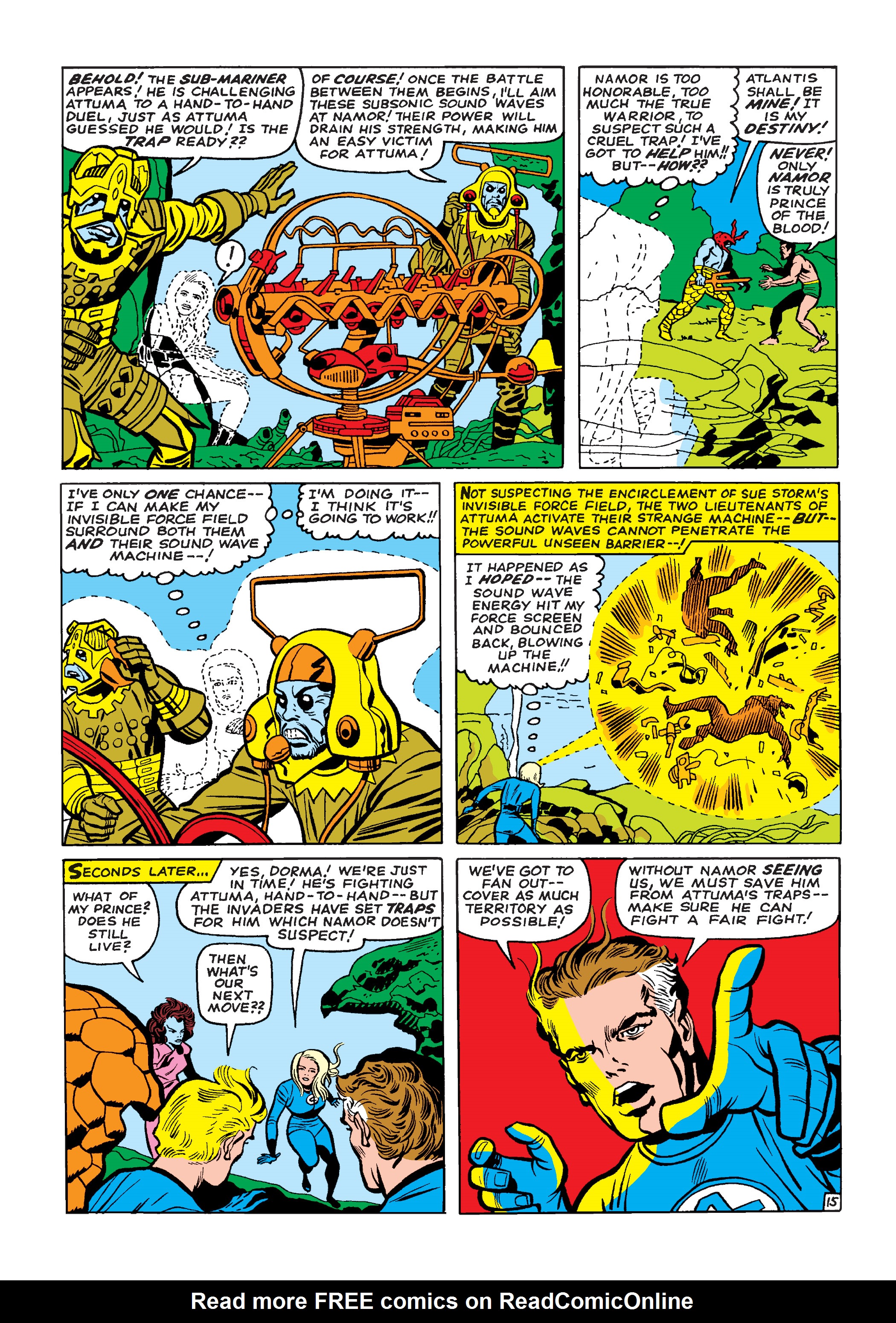 Read online Marvel Masterworks: The Fantastic Four comic -  Issue # TPB 4 (Part 2) - 15