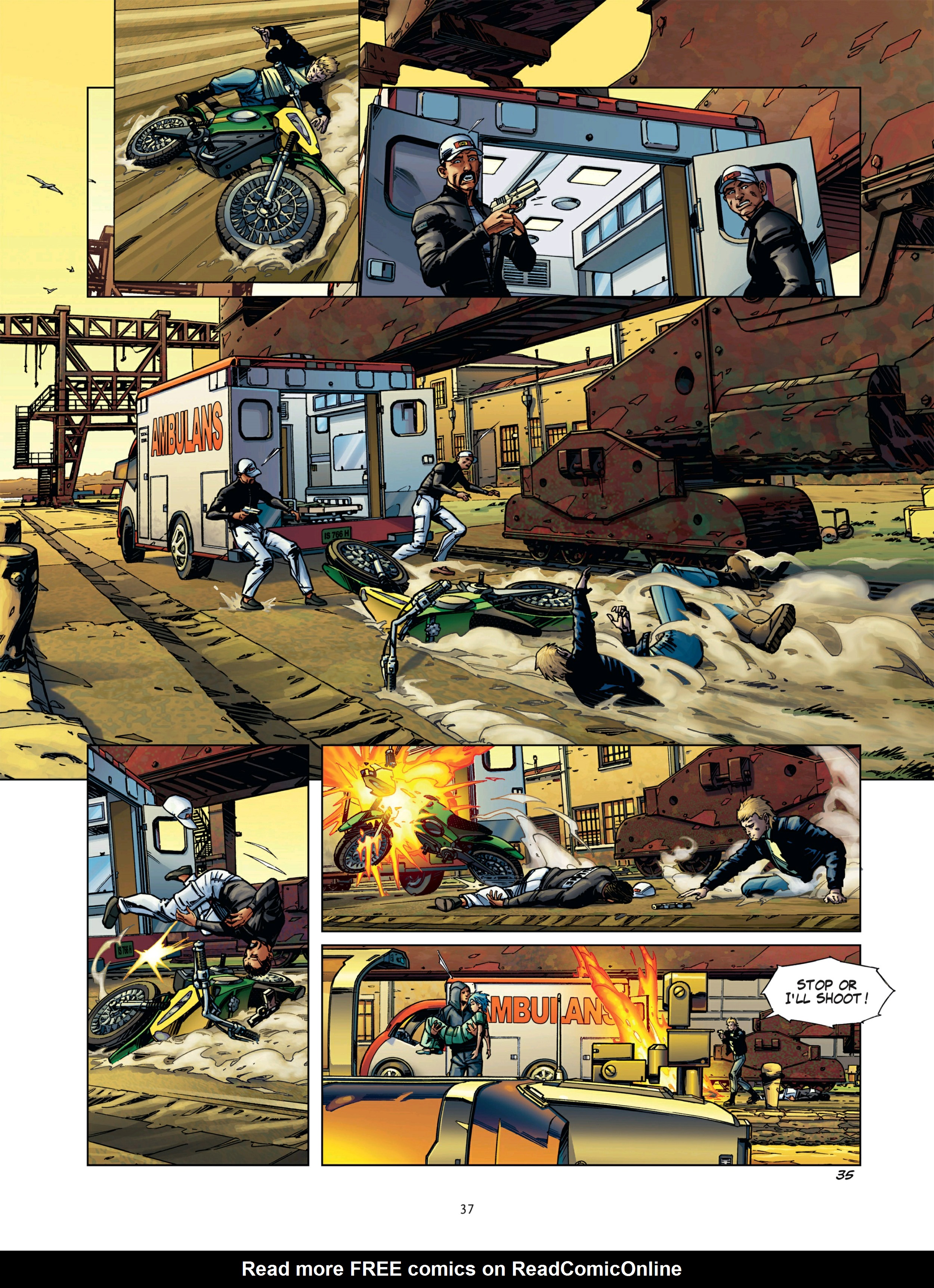 Read online Arctica comic -  Issue #3 - 37