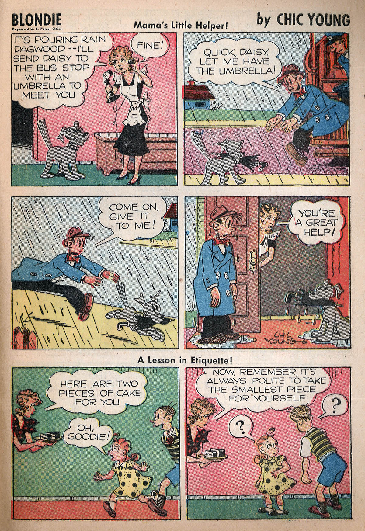 Read online Blondie Comics (1947) comic -  Issue #15 - 31