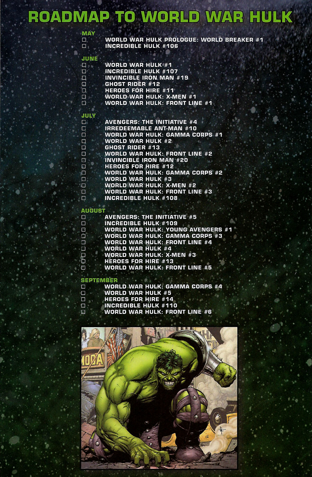 Read online World War Hulk Prologue: World Breaker comic -  Issue # Full - 54