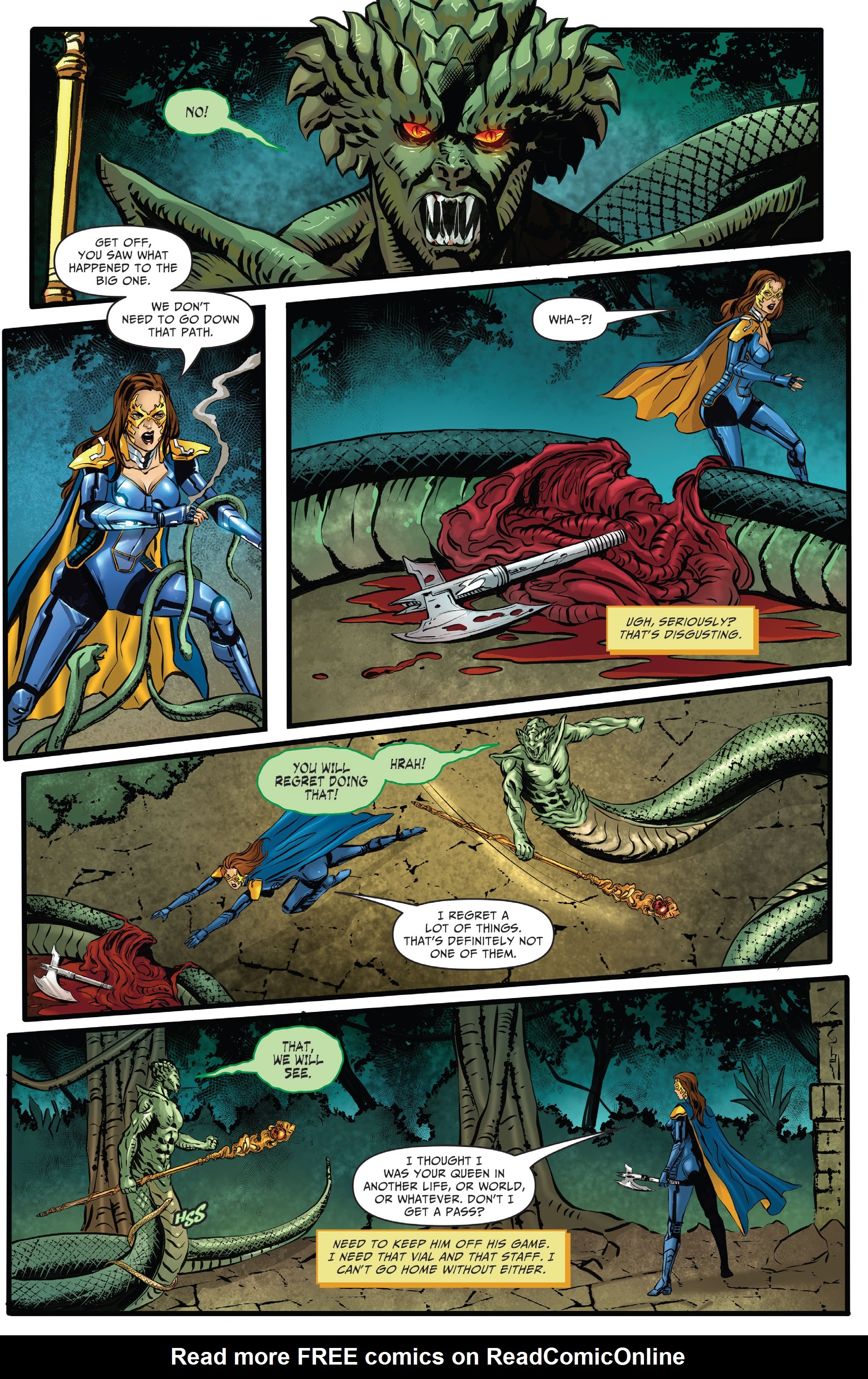 Read online Belle: King of Serpents comic -  Issue # Full - 26