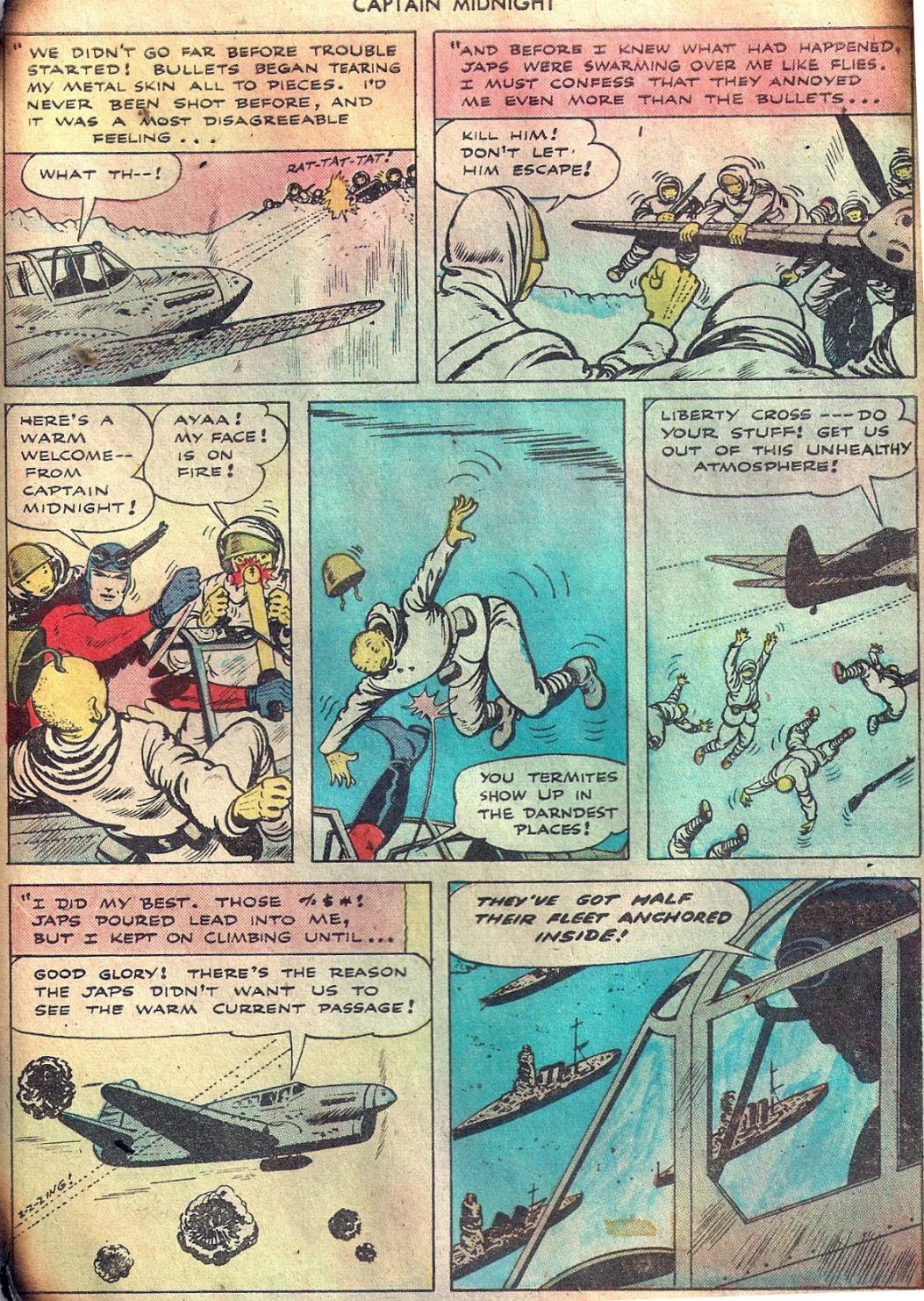 Read online Captain Midnight (1942) comic -  Issue #32 - 32