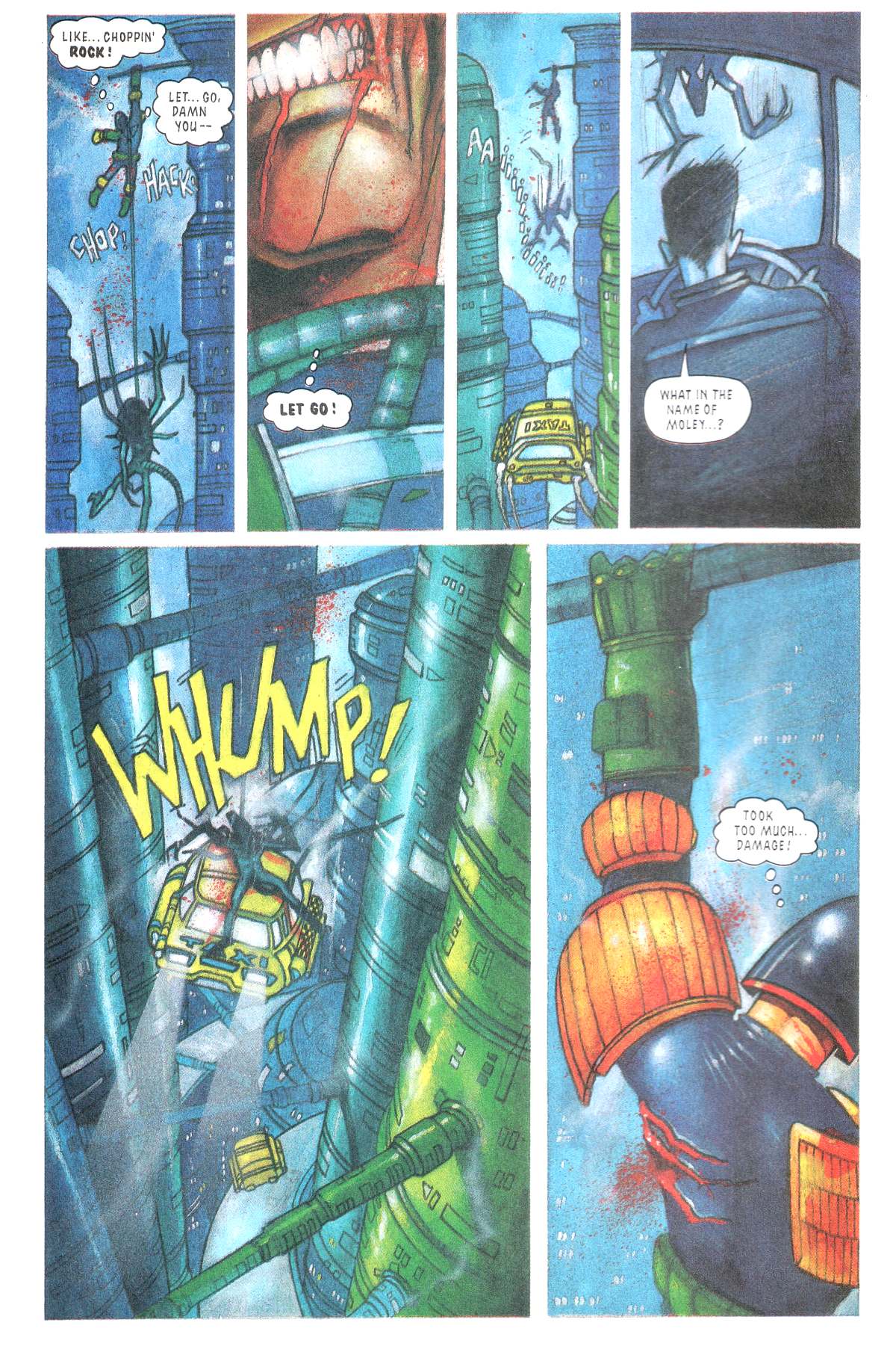 Read online Judge Dredd: The Megazine comic -  Issue #14 - 6