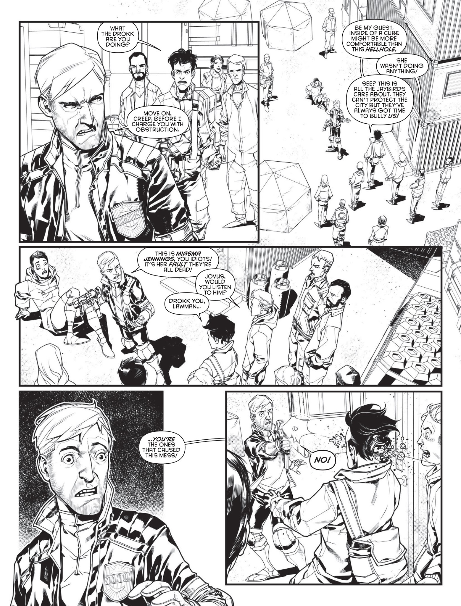 Read online Judge Dredd Megazine (Vol. 5) comic -  Issue #391 - 22