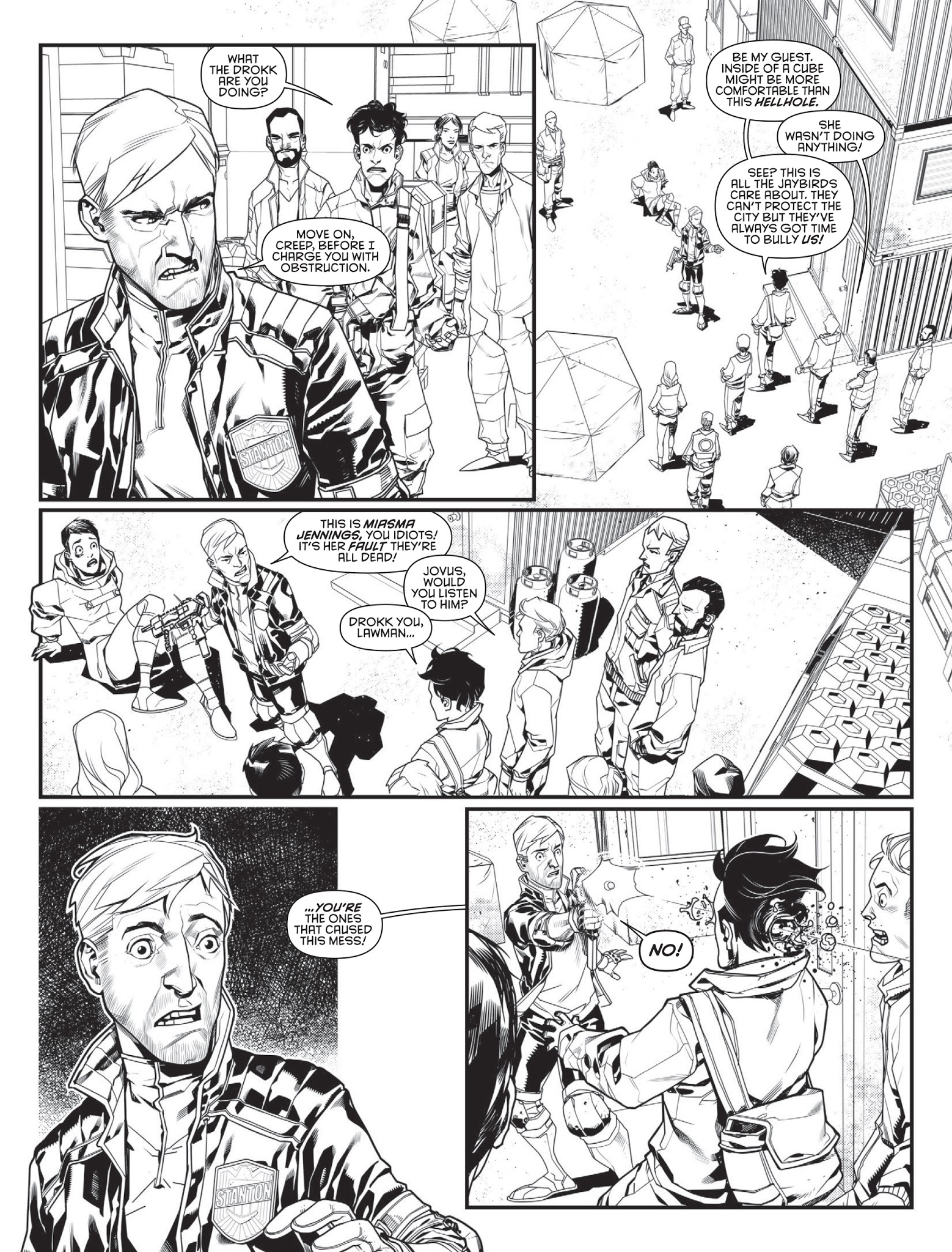 Read online Judge Dredd Megazine (Vol. 5) comic -  Issue #391 - 22