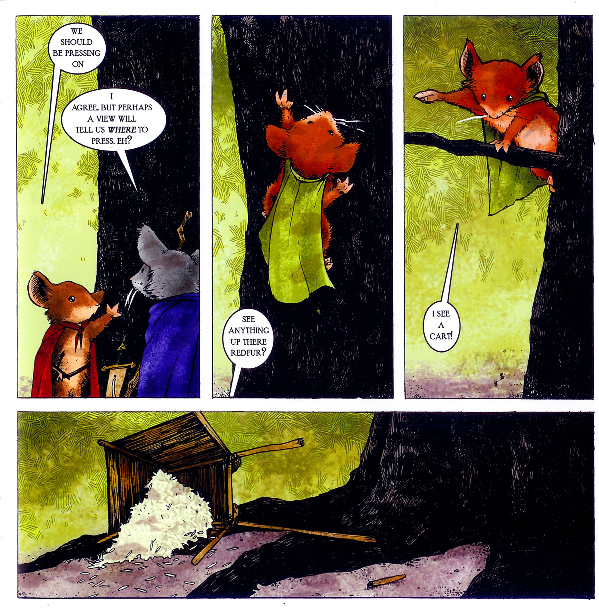 Read online Mouse Guard comic -  Issue #1 - 7