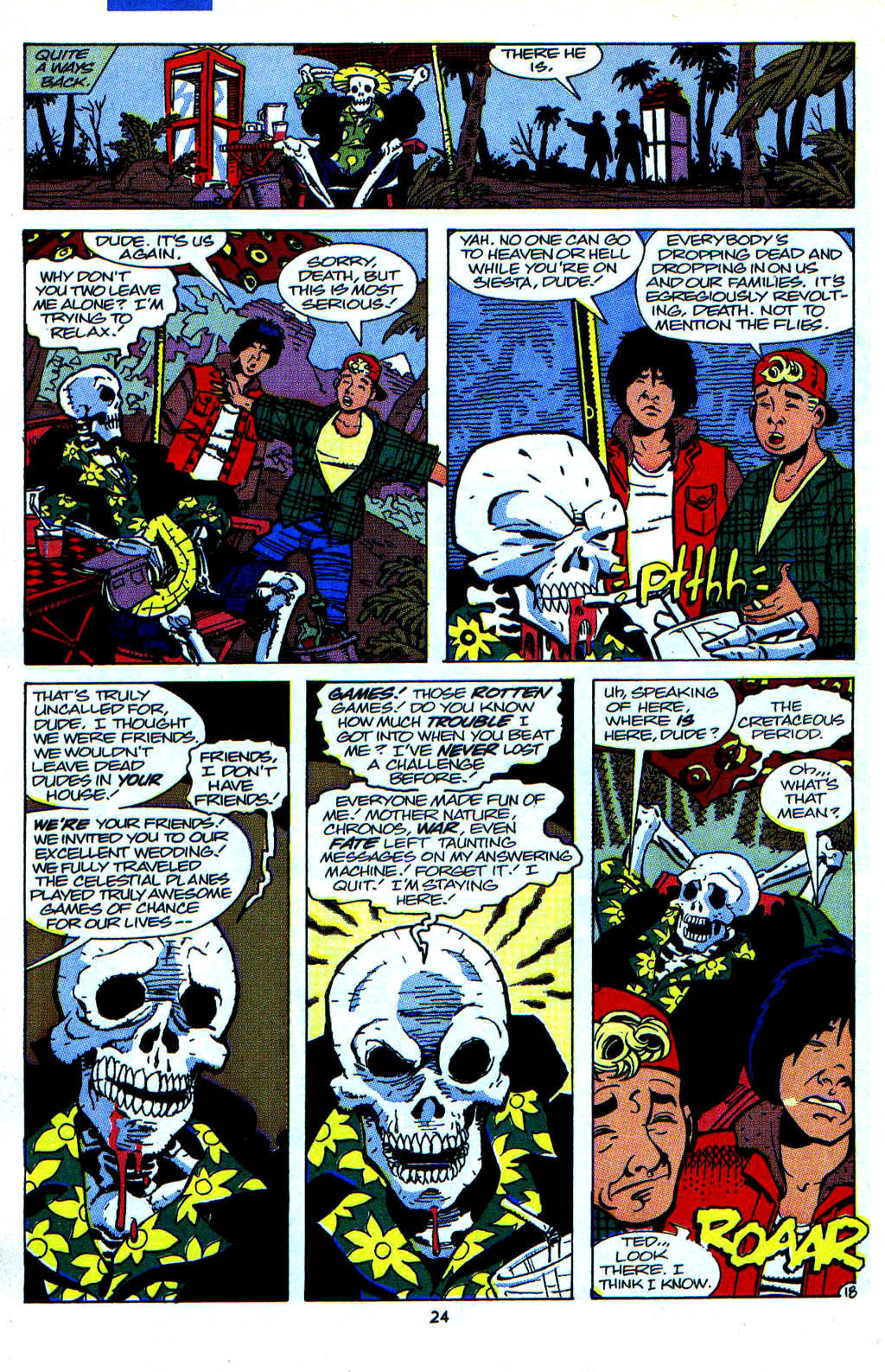 Read online Bill & Ted's Excellent Comic Book comic -  Issue #2 - 19