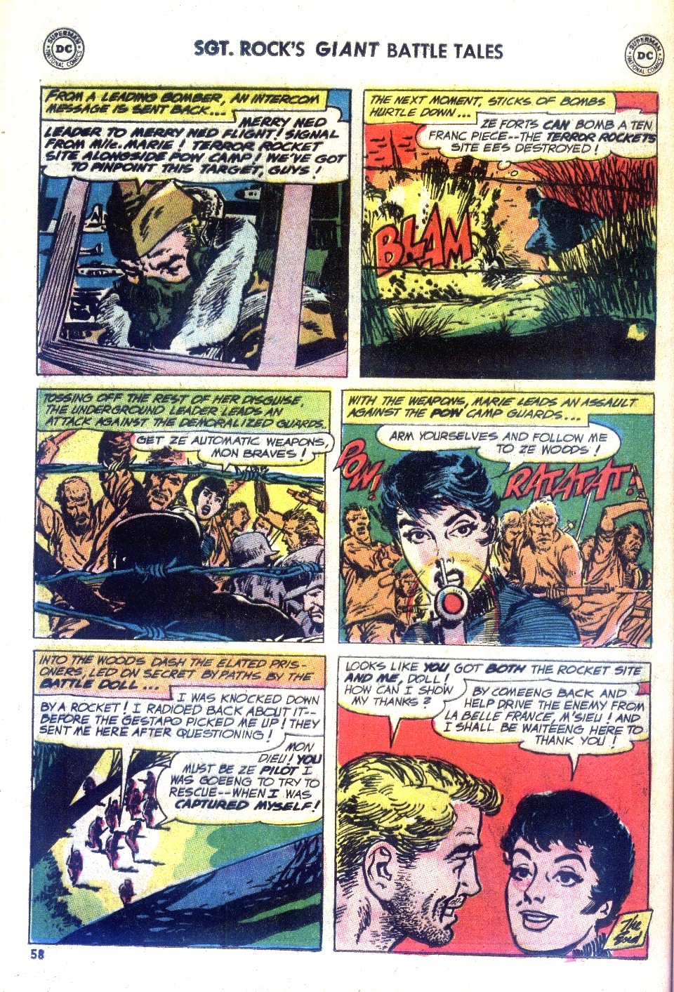 Read online Our Army at War (1952) comic -  Issue #190 - 60