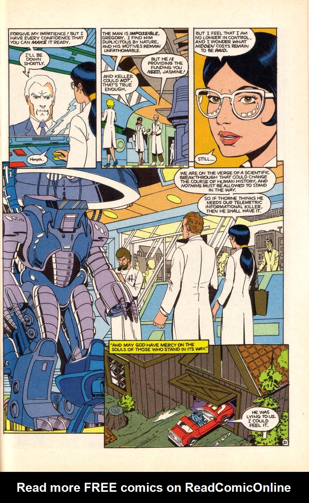 Read online Eternity Smith comic -  Issue #2 - 23