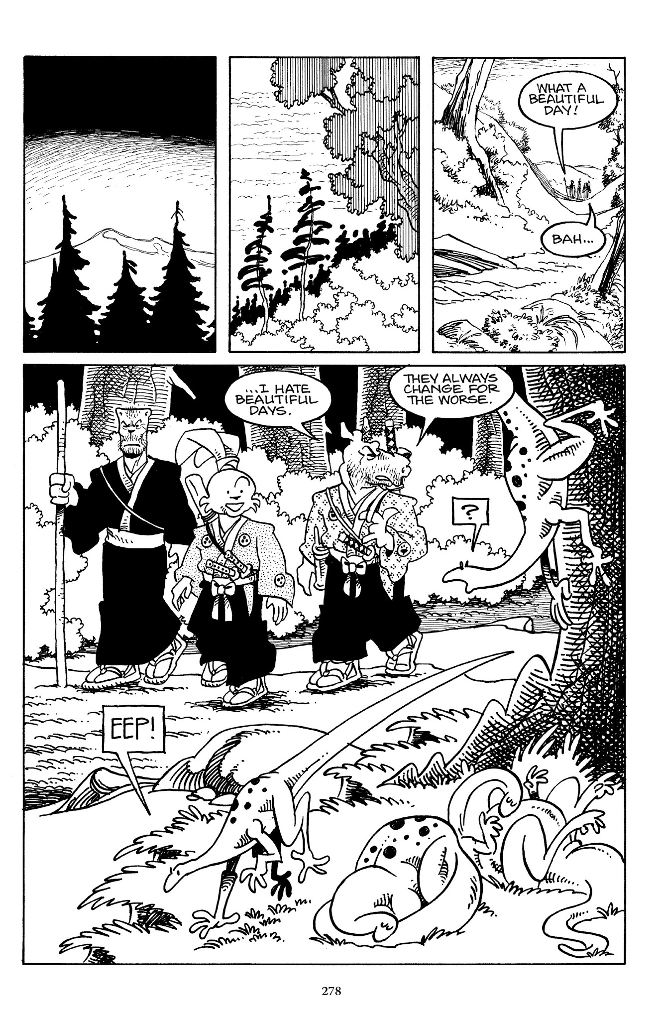 Read online The Usagi Yojimbo Saga comic -  Issue # TPB 3 - 275