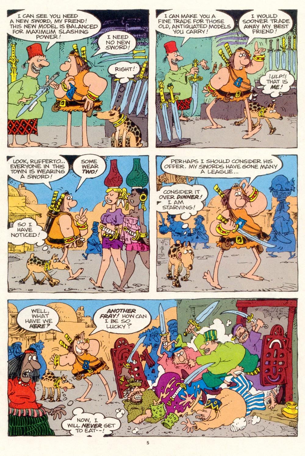 Read online Sergio Aragonés Groo the Wanderer comic -  Issue #120 - 7