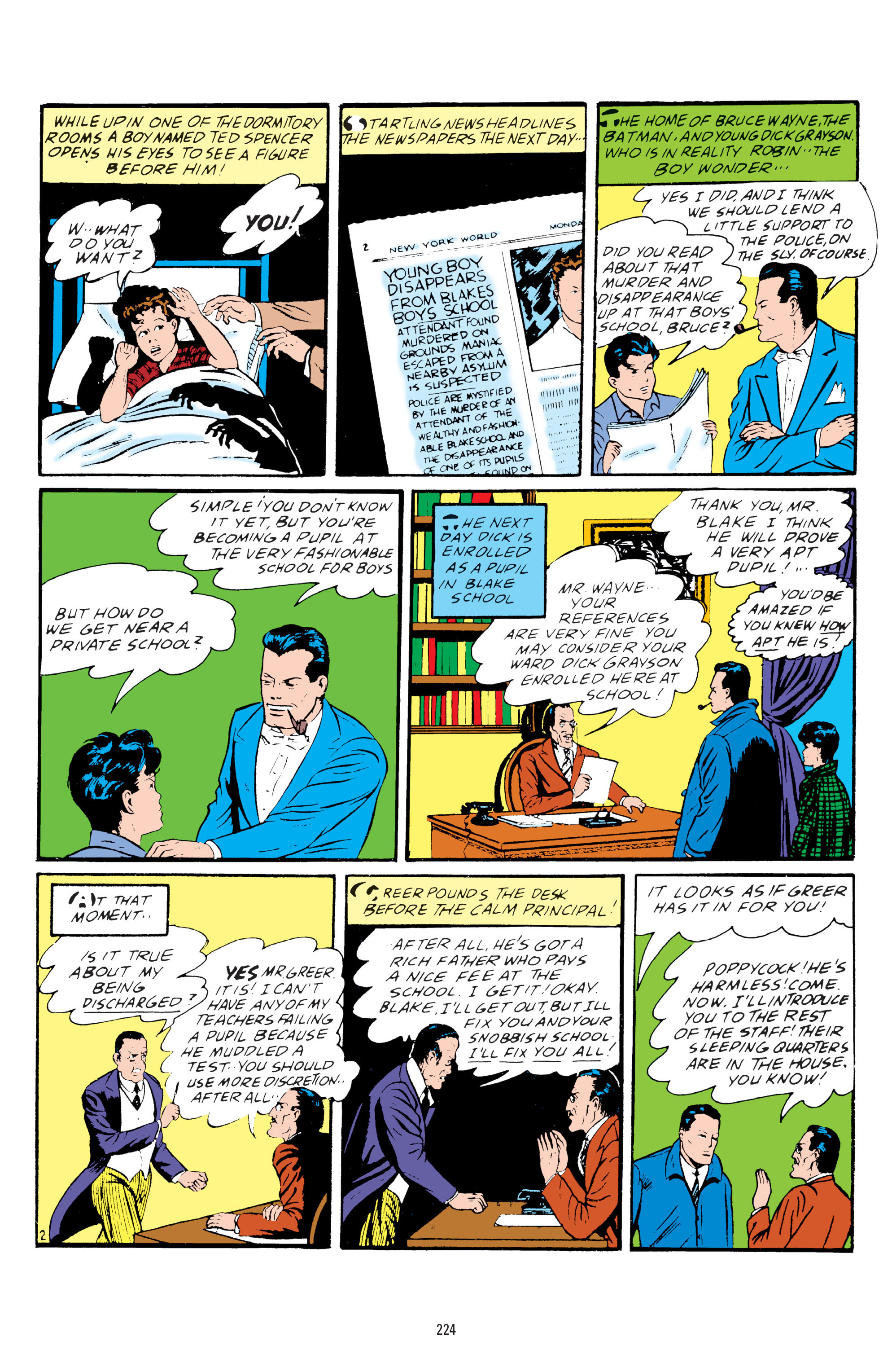 Read online Batman: The Golden Age Omnibus comic -  Issue # TPB 1 - 224