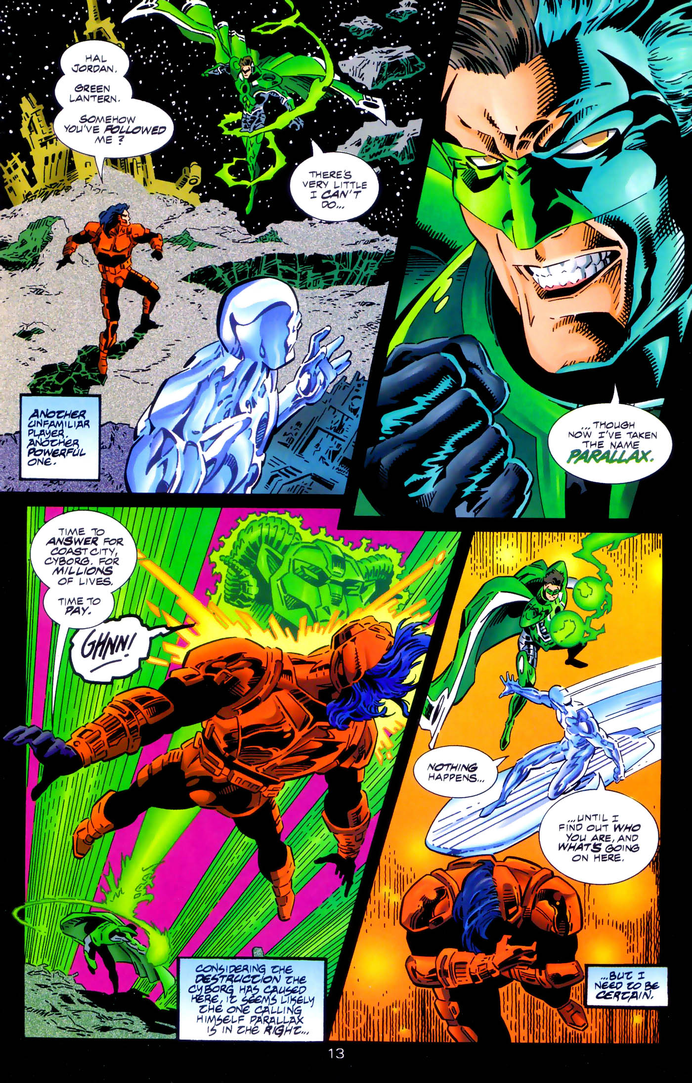 Read online Green Lantern/Silver Surfer: Unholy Alliances comic -  Issue # Full - 16