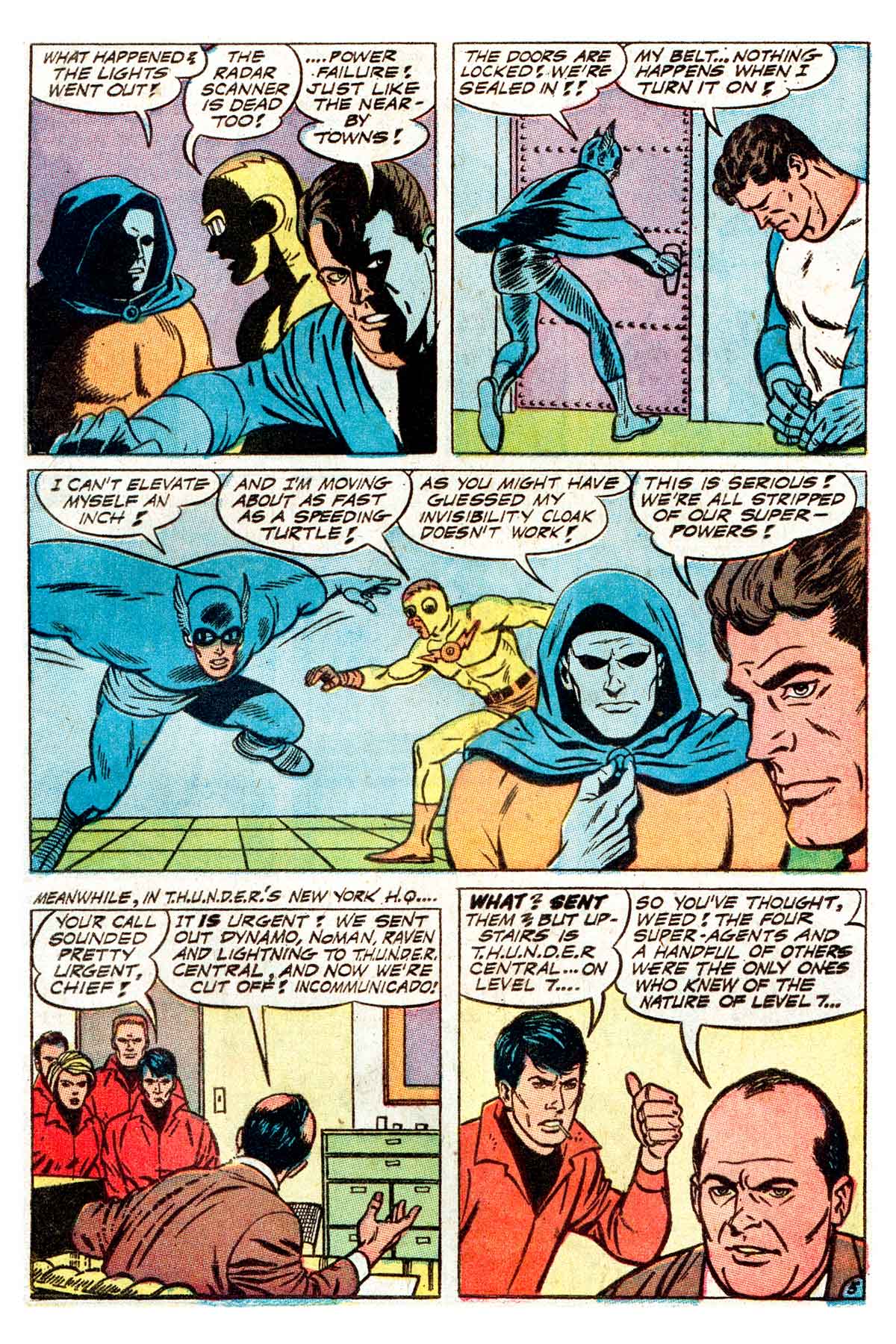 Read online T.H.U.N.D.E.R. Agents (1965) comic -  Issue #16 - 47