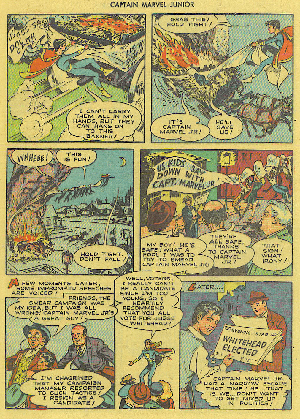 Read online Captain Marvel, Jr. comic -  Issue #67 - 10