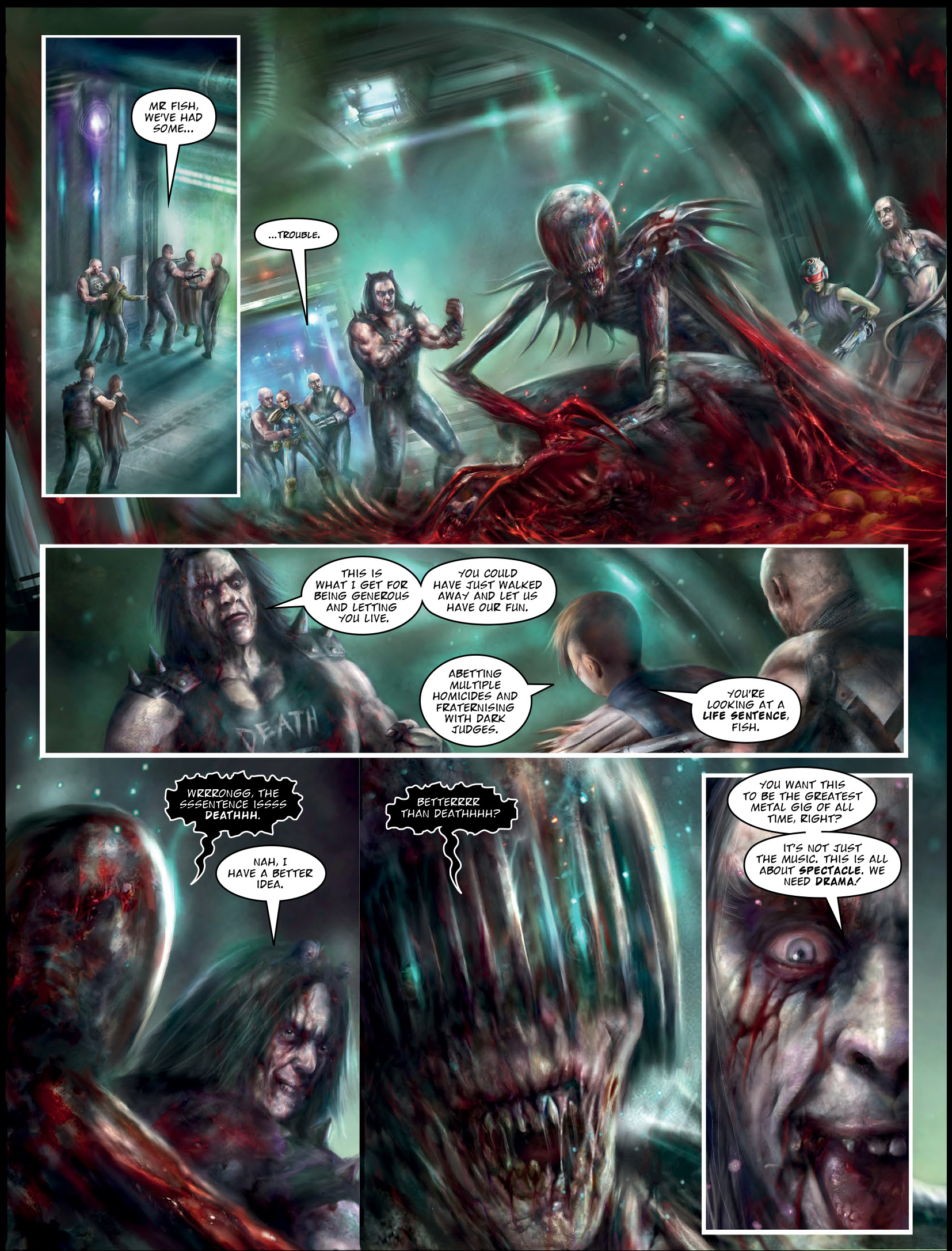 Read online Judge Dredd Megazine (Vol. 5) comic -  Issue #454 - 39