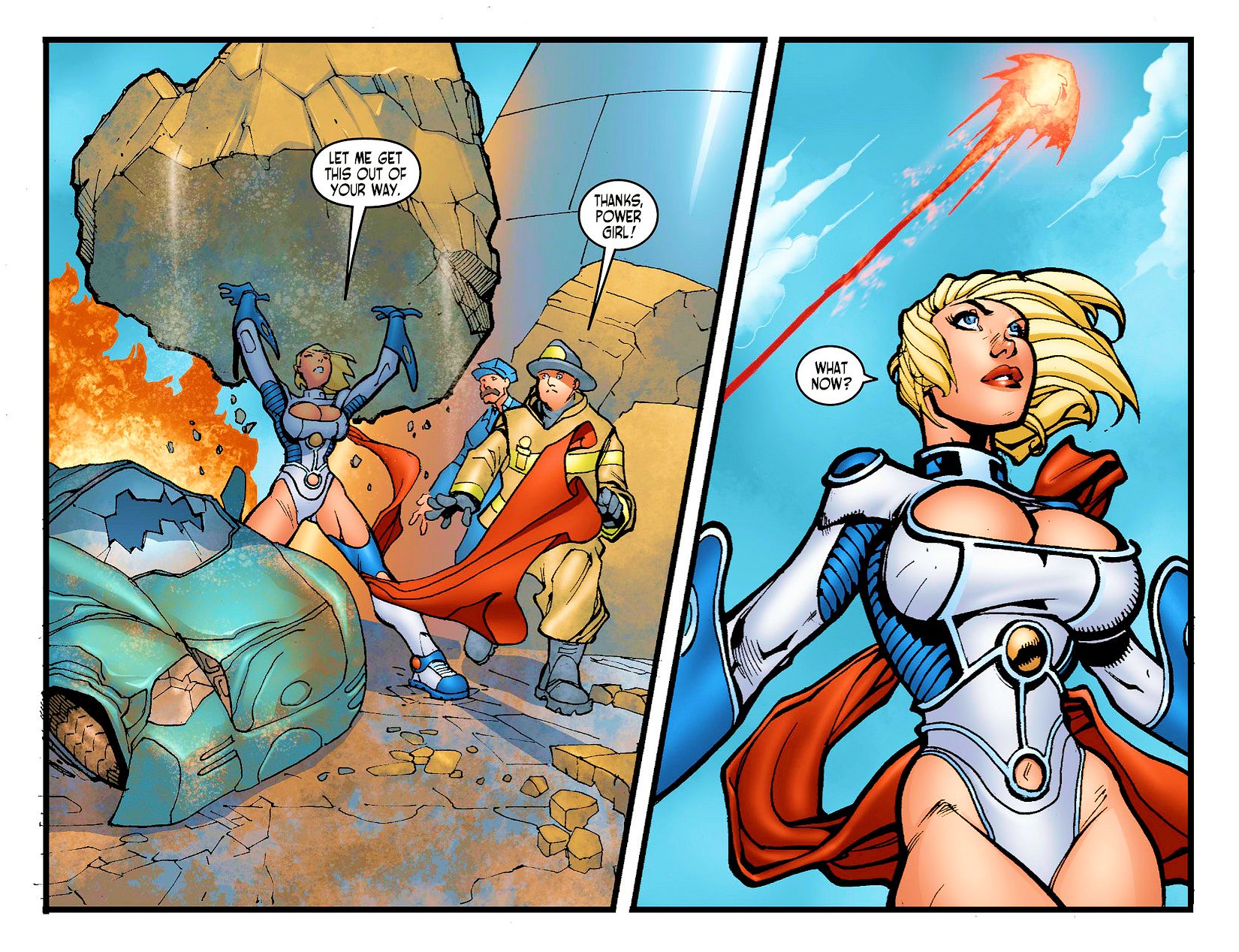 Read online Ame-Comi: Power Girl comic -  Issue #2 - 18