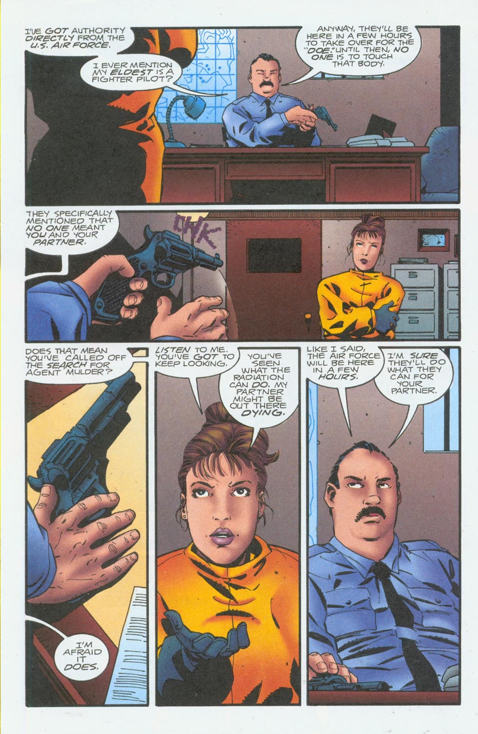 Read online The X-Files (1995) comic -  Issue #14 - 14