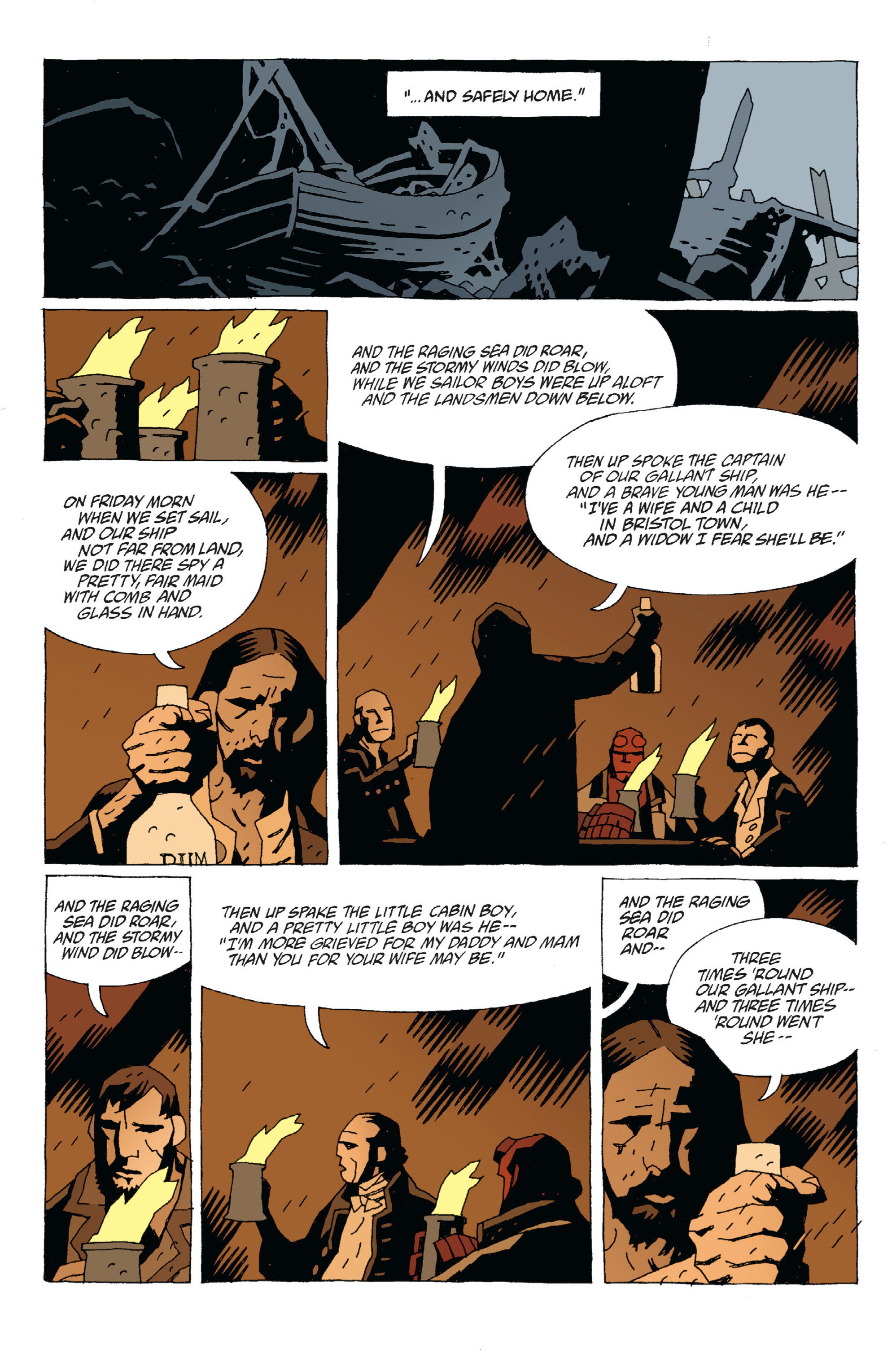 Read online Hellboy comic -  Issue #6 - 72