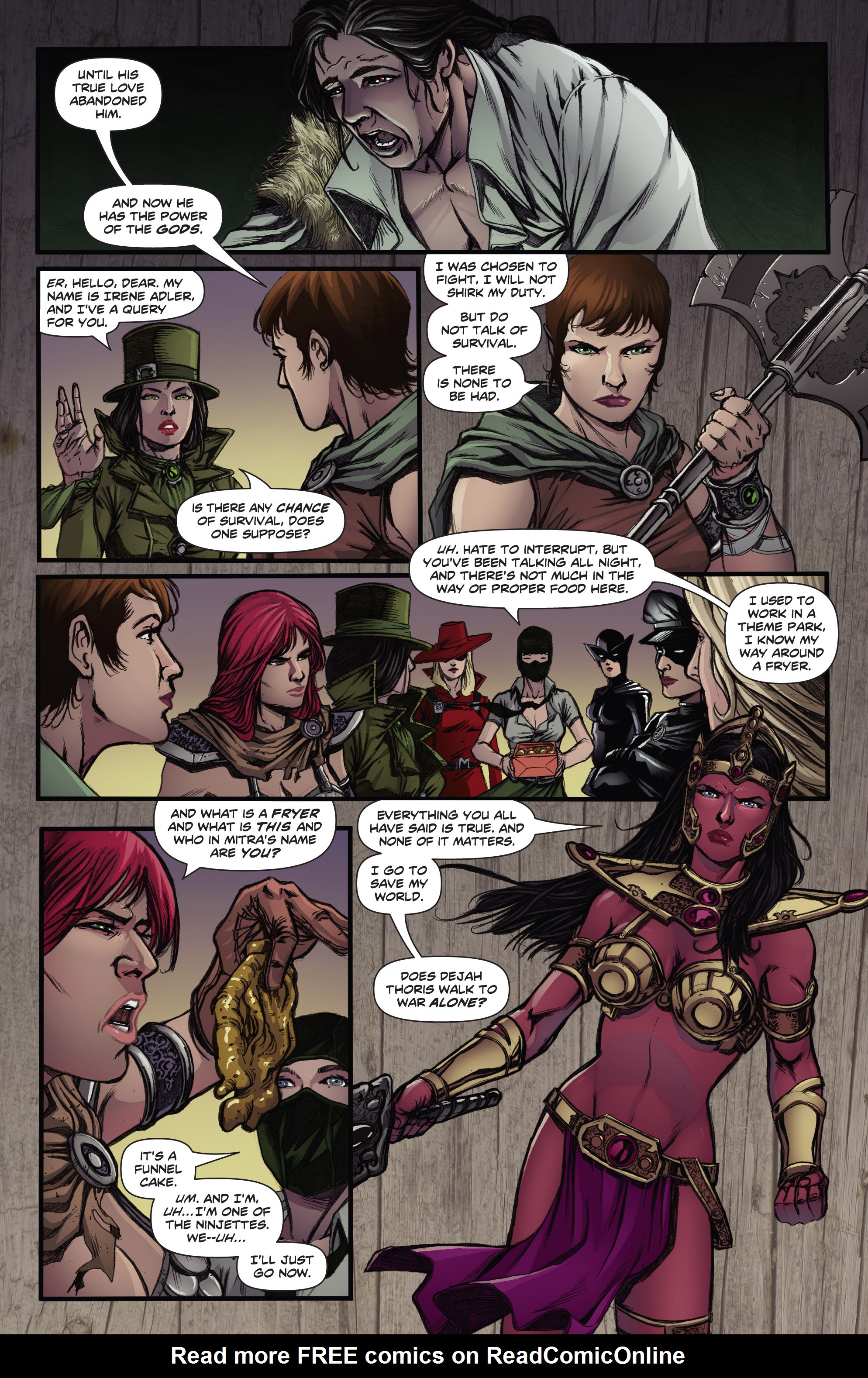 Read online Swords of Sorrow comic -  Issue #5 - 9