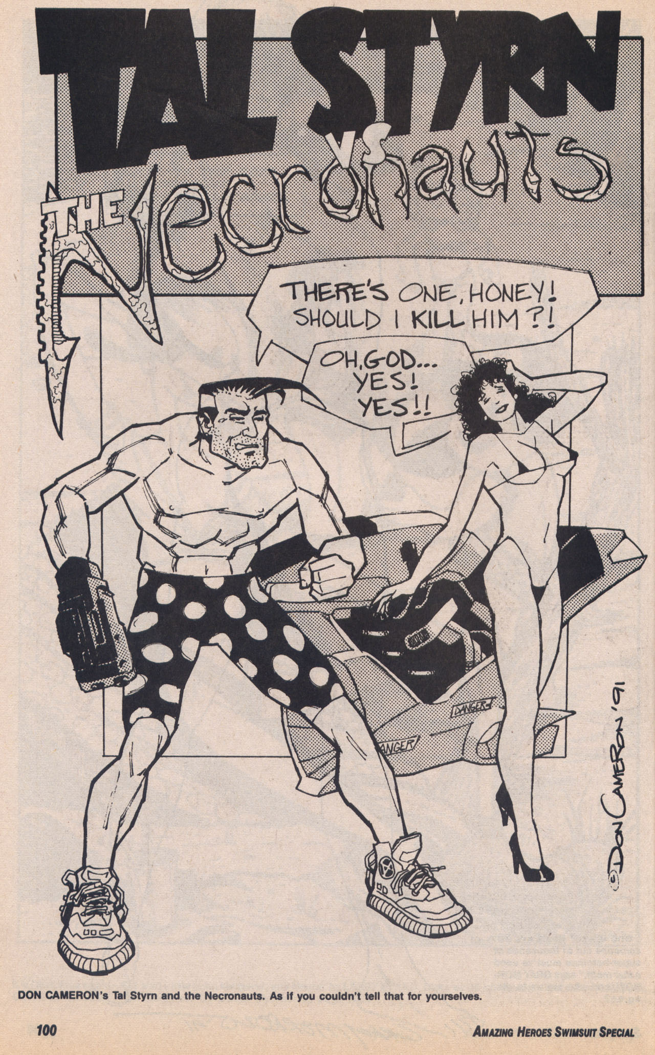 Read online Amazing Heroes Swimsuit Special comic -  Issue # TPB 2 - 99