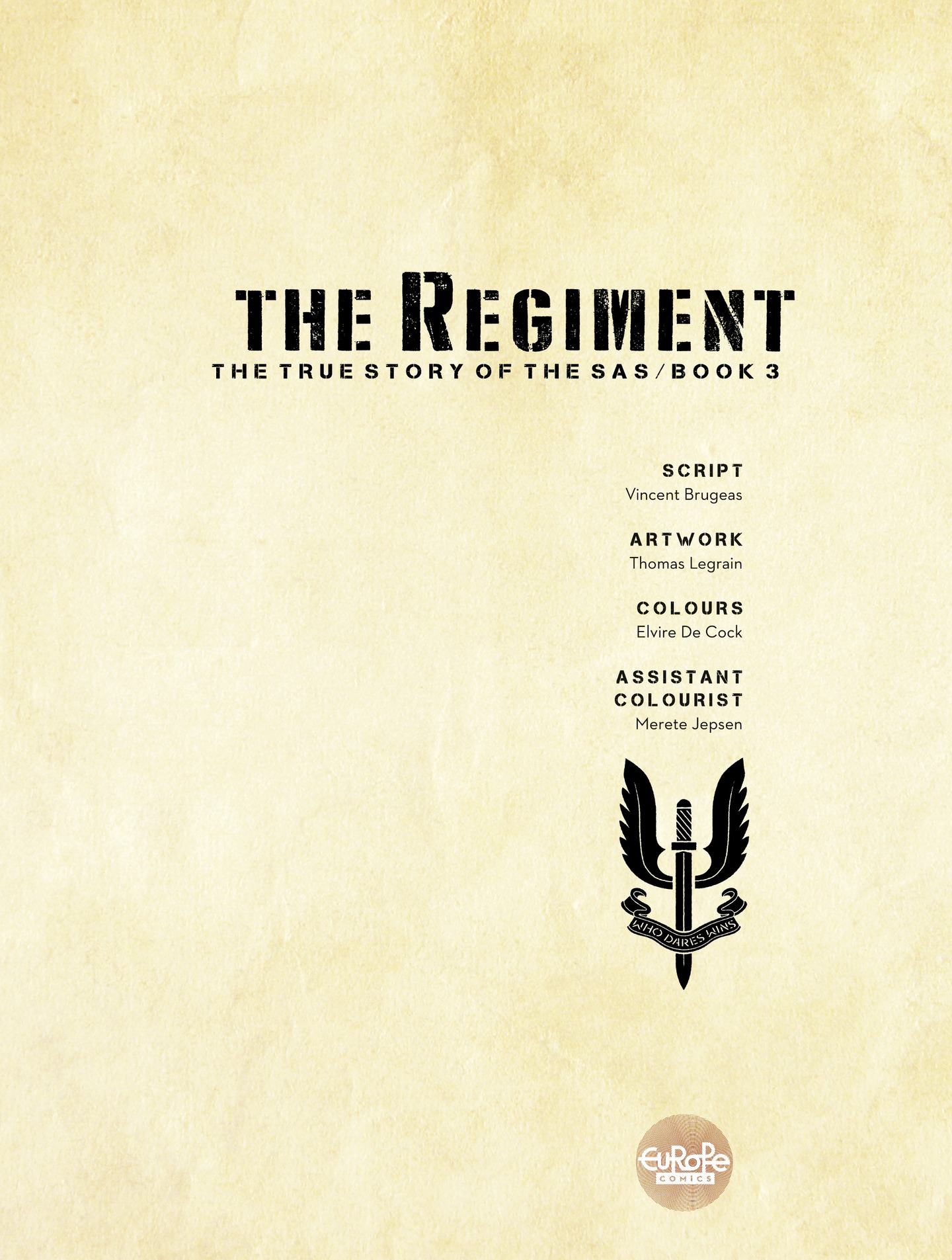 Read online The Regiment – The True Story of the SAS comic -  Issue #3 - 3