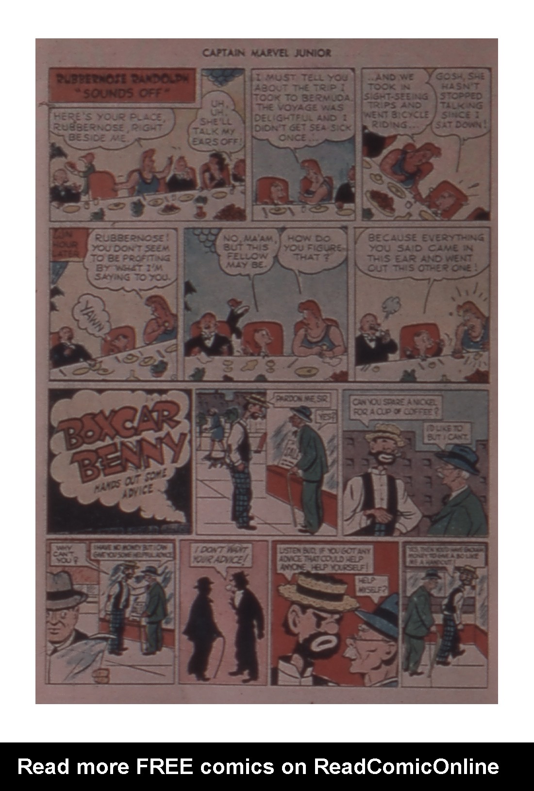 Read online Captain Marvel, Jr. comic -  Issue #47 - 22