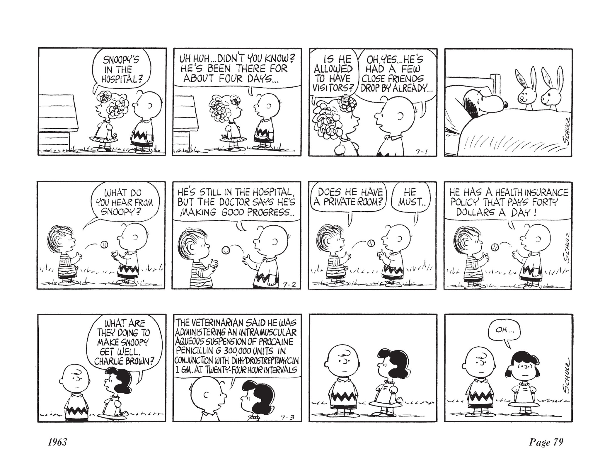 Read online The Complete Peanuts comic -  Issue # TPB 7 - 90