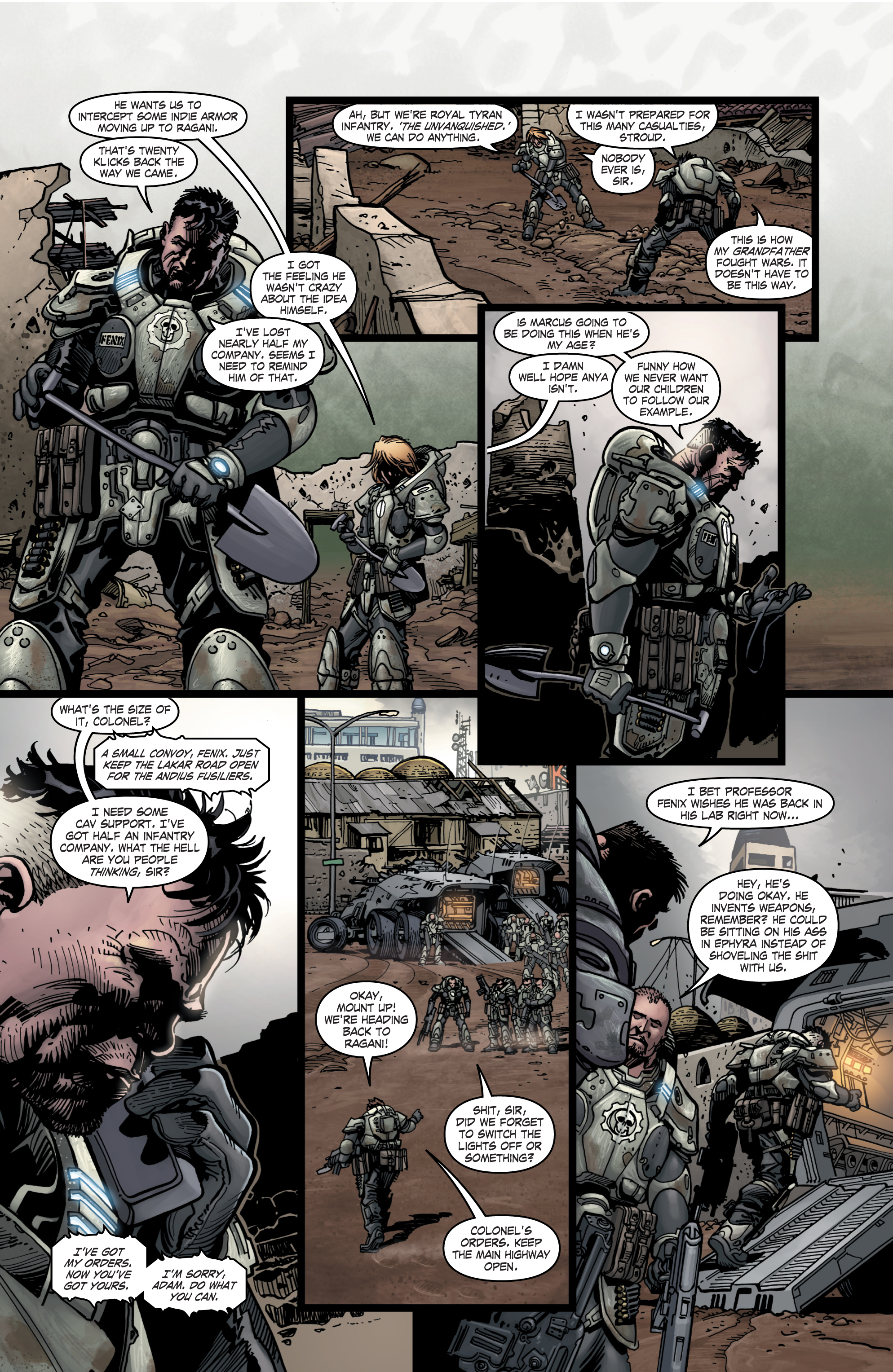 Read online Gears Of War comic -  Issue #15 - 4