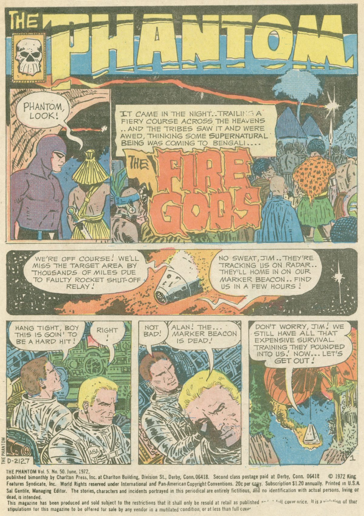Read online The Phantom (1969) comic -  Issue #50 - 2