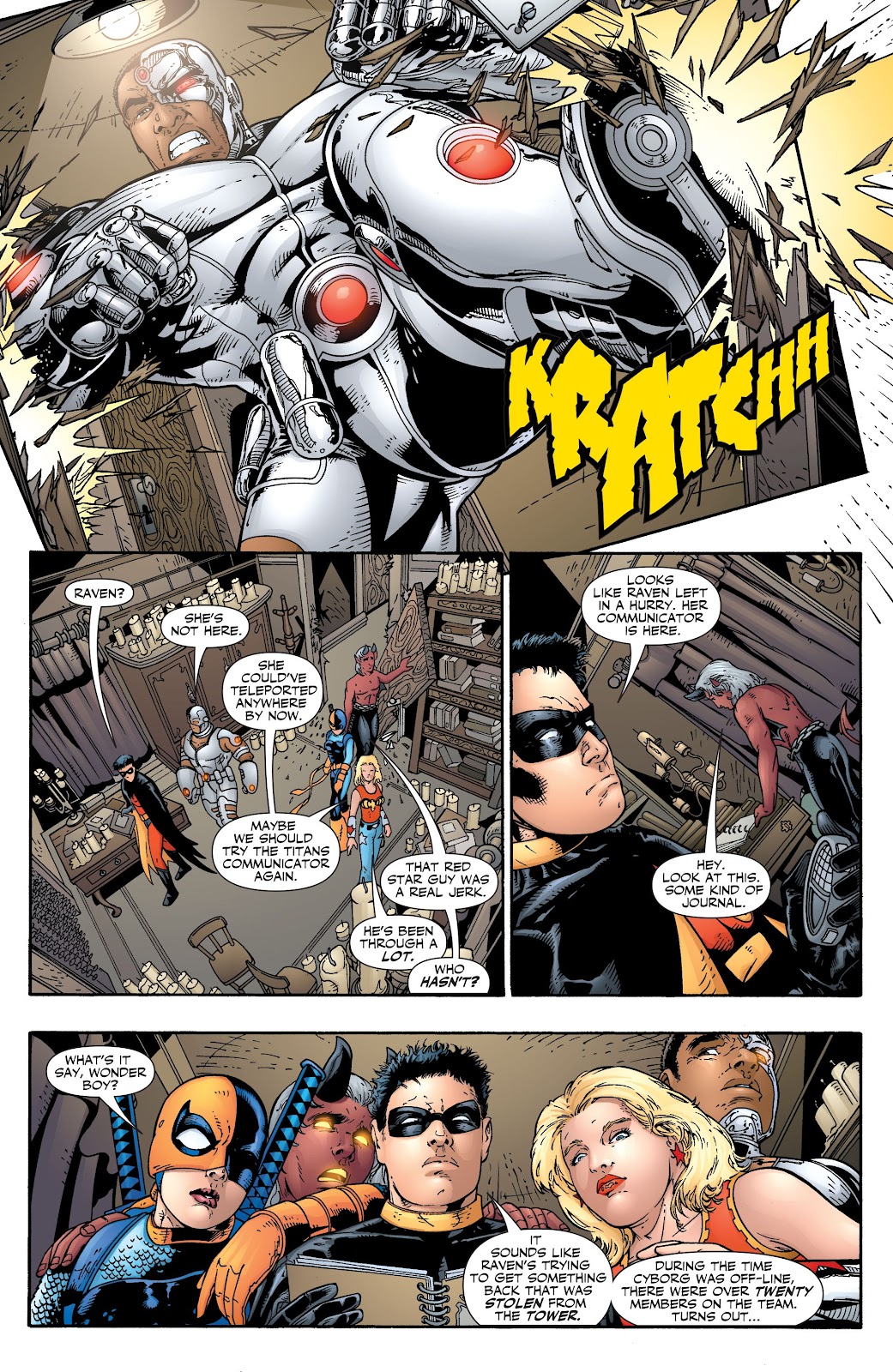 Teen Titans (2003) issue 38 - Page 18
