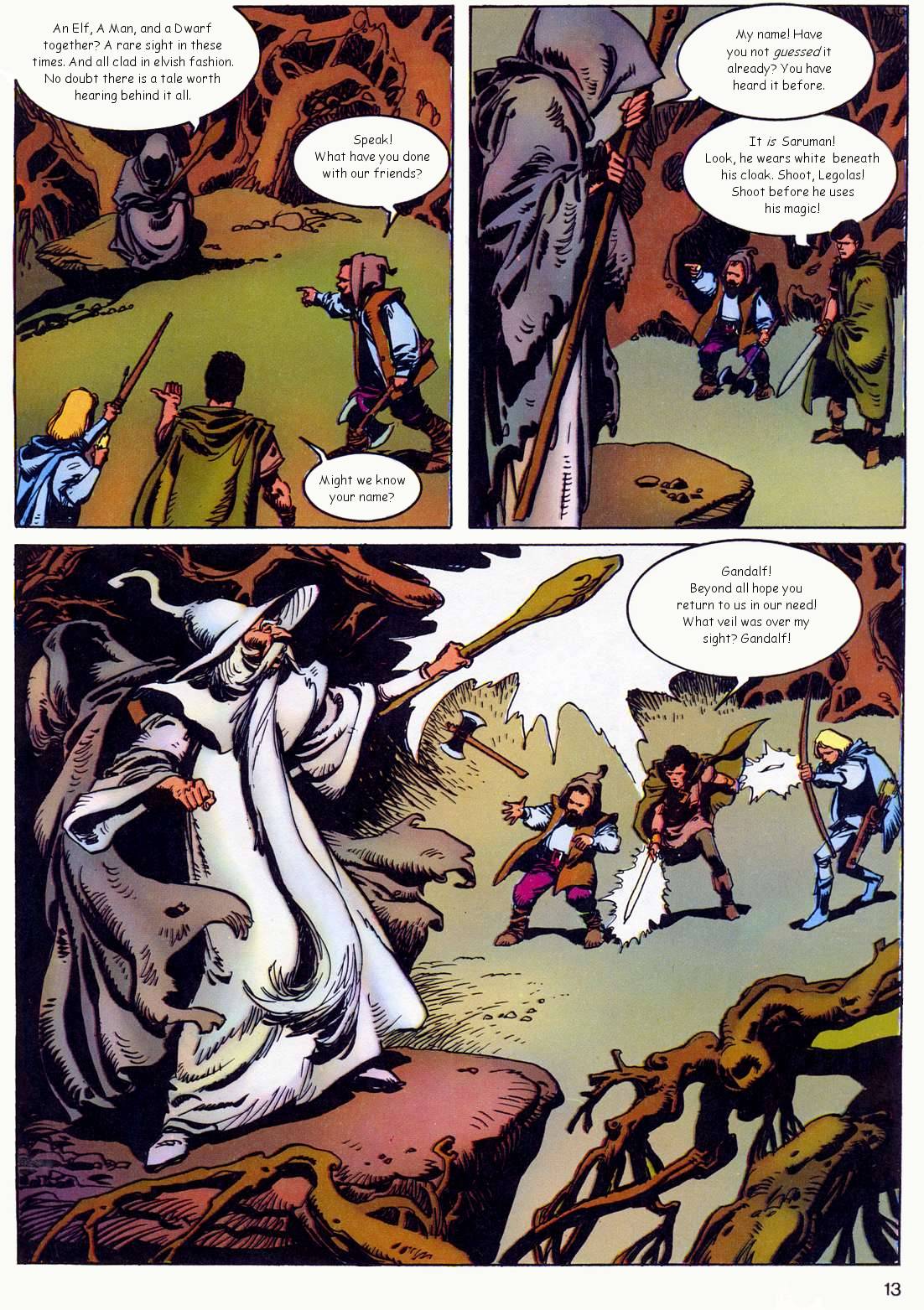 Read online El Señor de los Anillos comic -  Issue #3 - 10