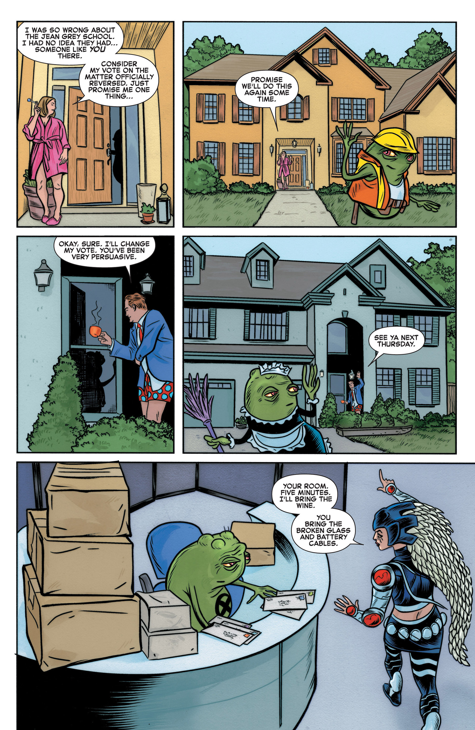 Read online Wolverine & The X-Men comic -  Issue #17 - 13