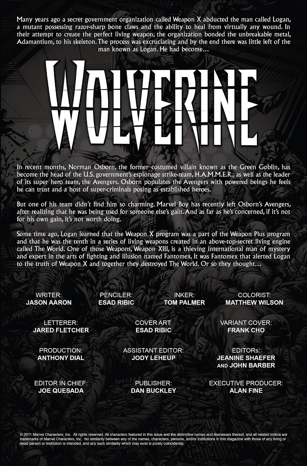 <{ $series->title }} issue Issue Wolverine - Page 2