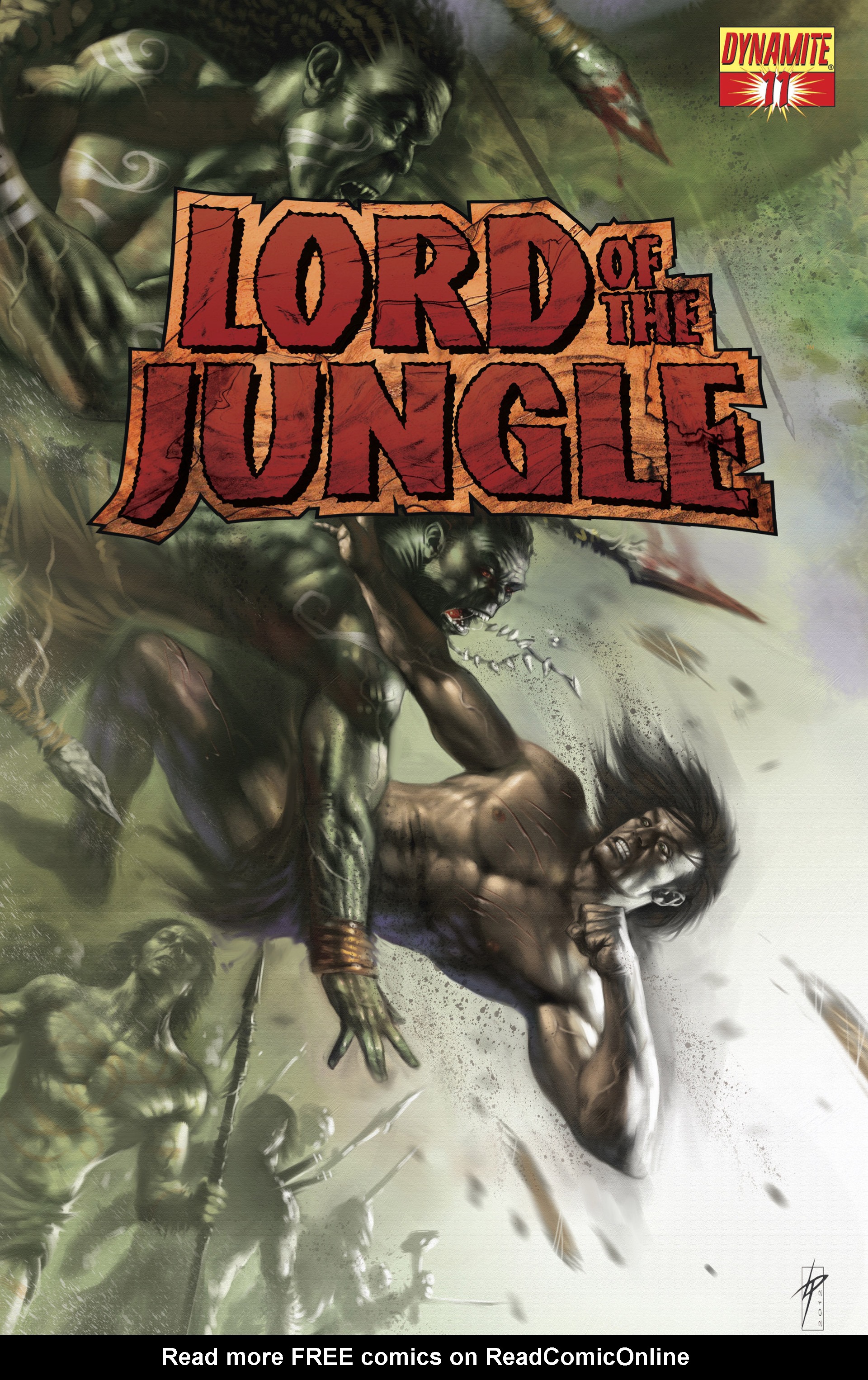 Read online Lord Of The Jungle (2012) comic -  Issue #11 - 1