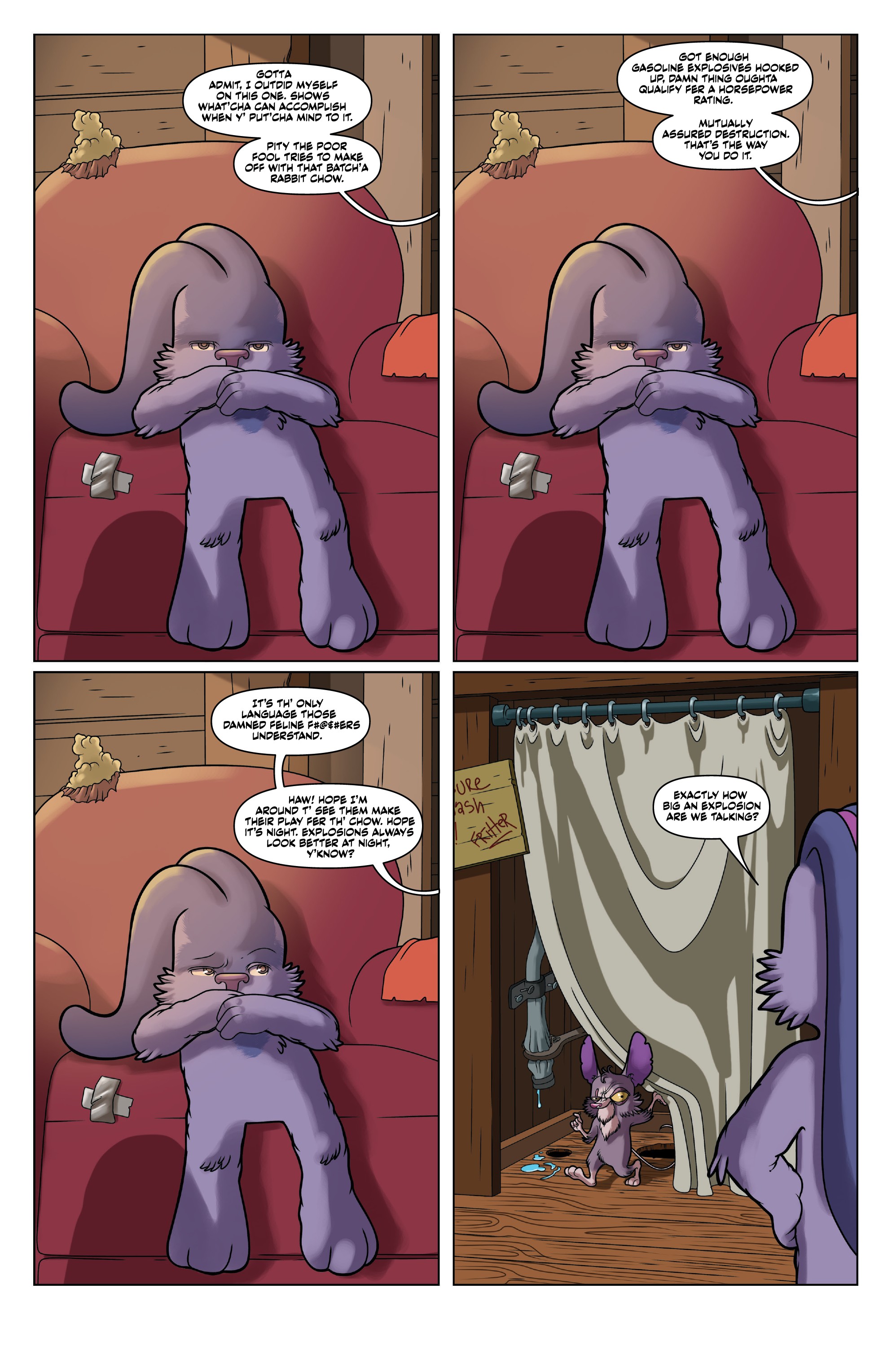 Read online Auntie Agatha's Home For Wayward Rabbits comic -  Issue #4 - 18