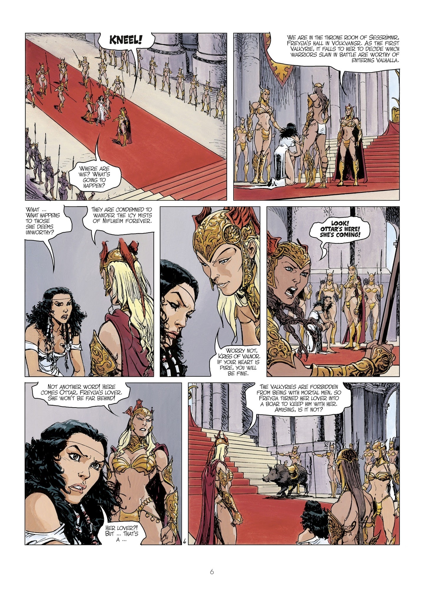 Read online Thorgal - Kriss of Valnor: I Forget Nothing! comic -  Issue # Full - 8