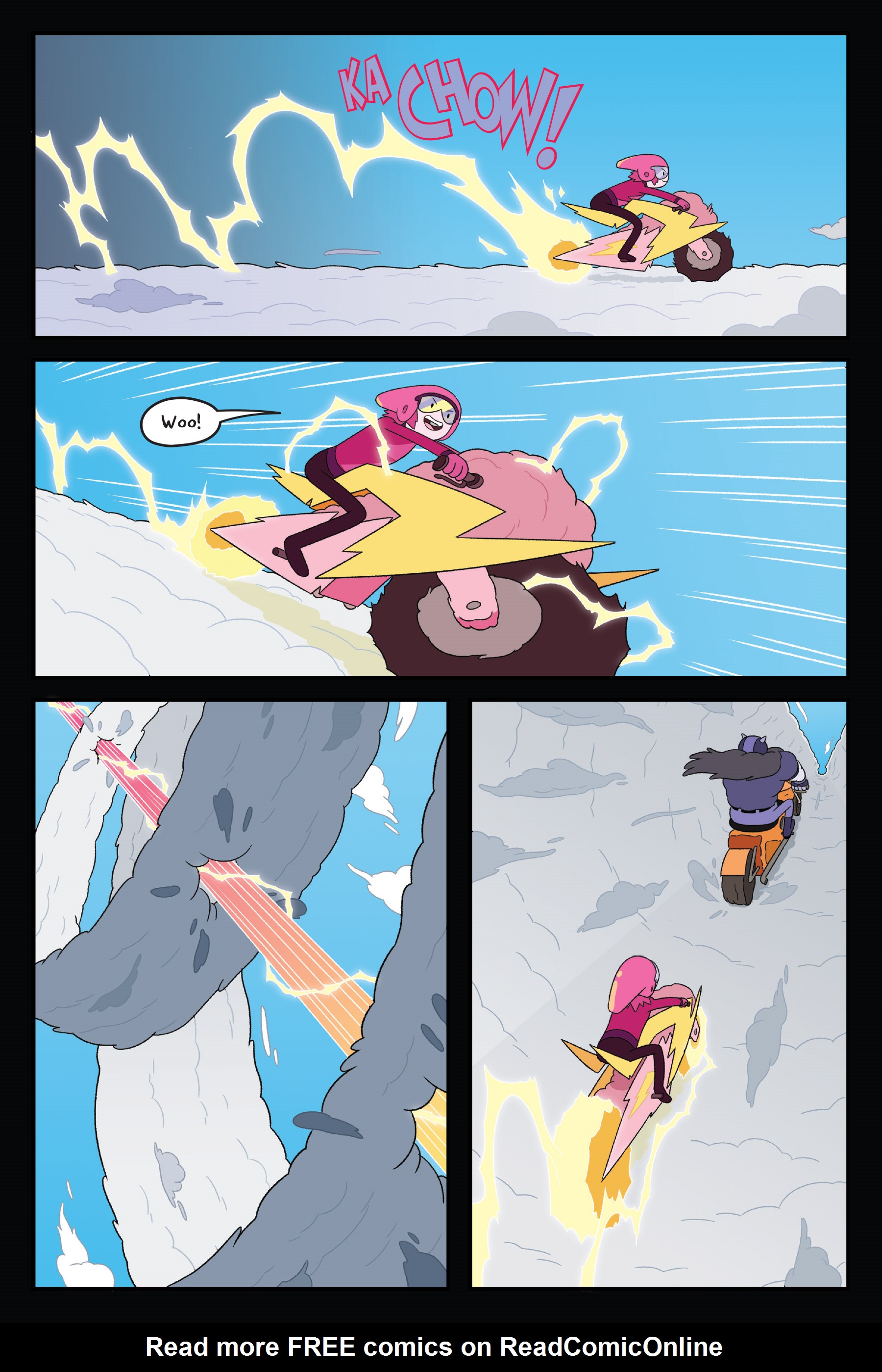 Read online Adventure Time: Thunder Road comic -  Issue # TPB - 94