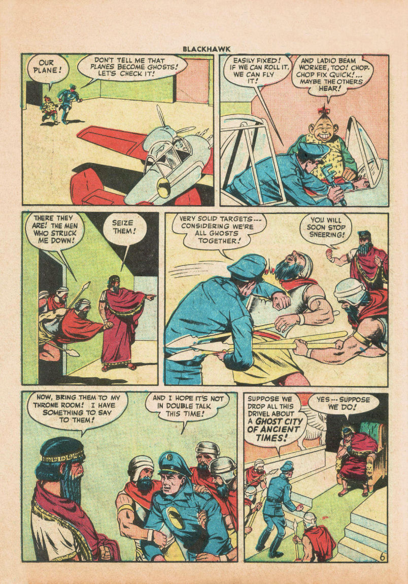 Read online Blackhawk (1957) comic -  Issue #12 - 20