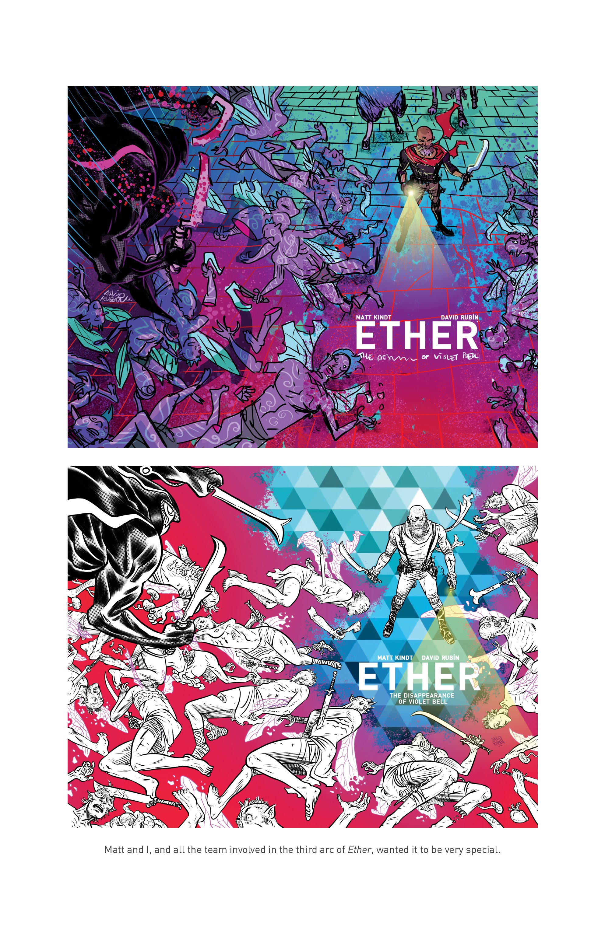 Read online Ether: The Disappearance of Violet Bell comic -  Issue # _TPB - 133