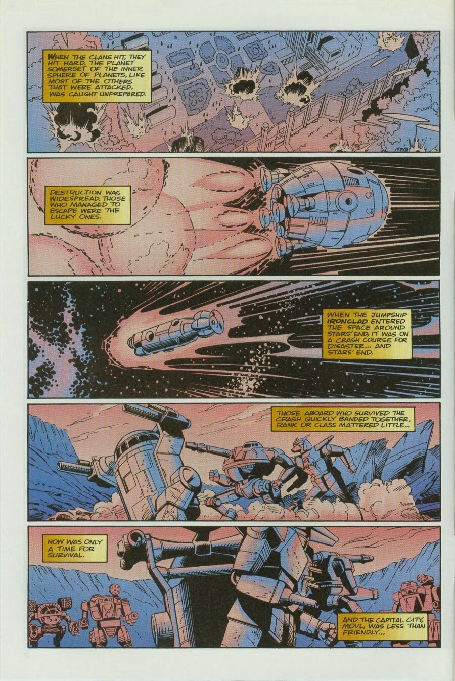 Read online Battletech: Fallout comic -  Issue #4 - 5