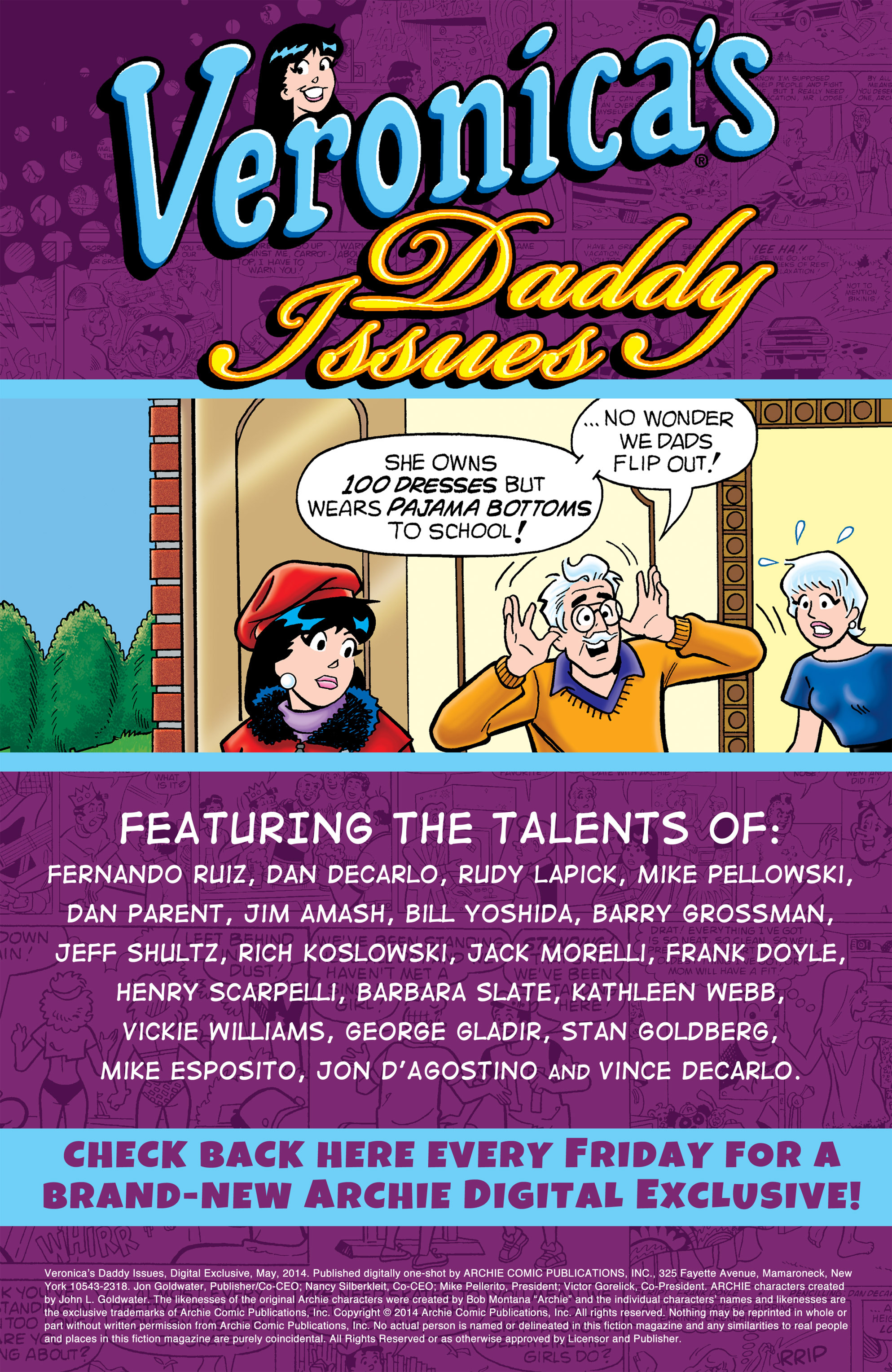 Read online Veronica's Daddy Issues comic -  Issue # TPB - 2